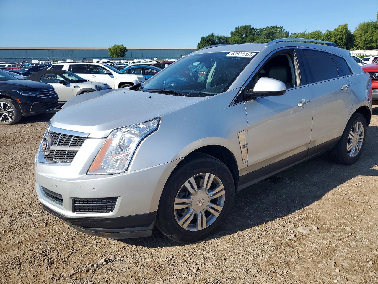 2011 Cadillac Srx Luxury Collection Silver vin: 3GYFNDEY7BS584159