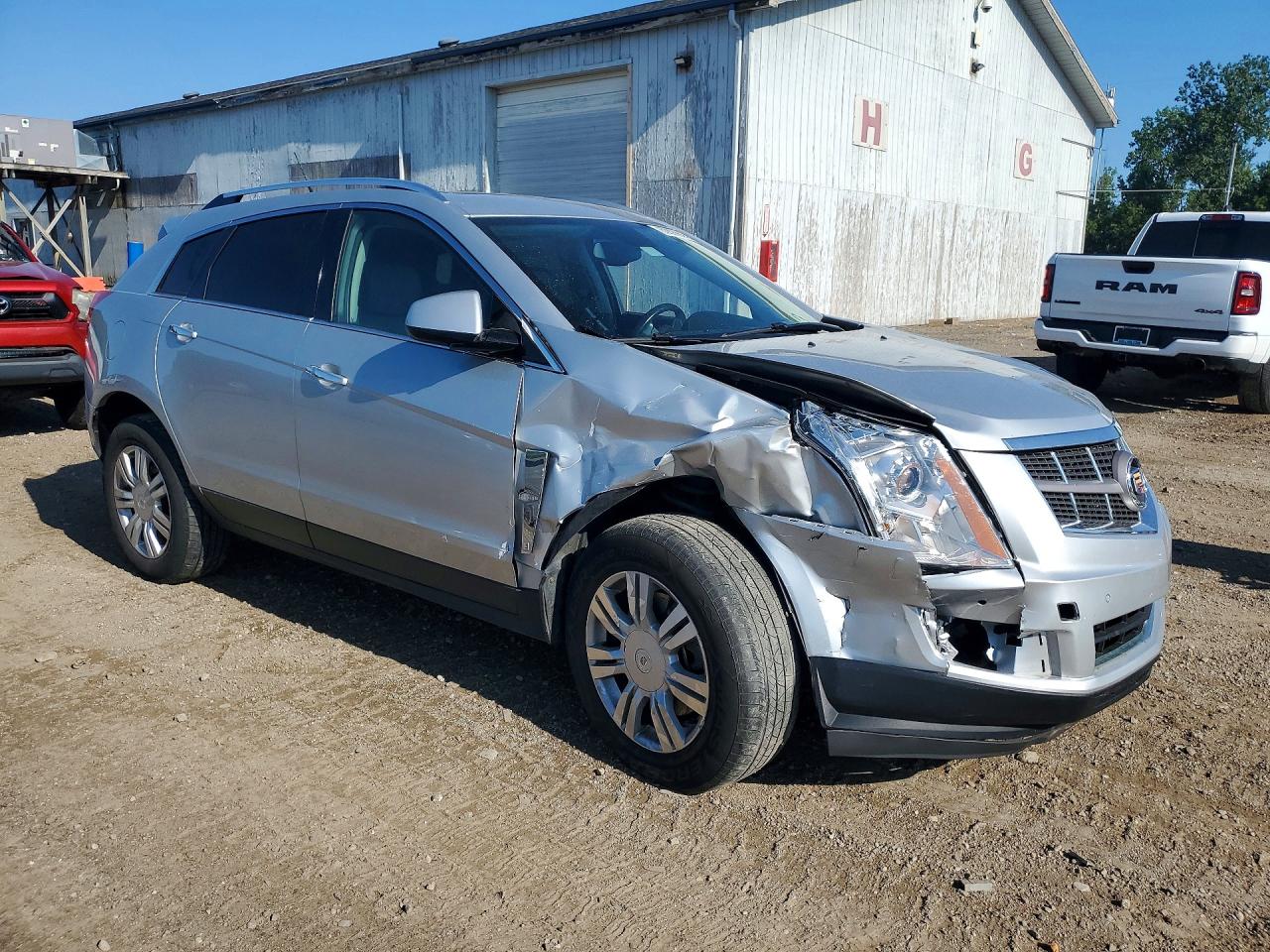 2011 Cadillac Srx Luxury Collection Silver vin: 3GYFNDEY7BS584159