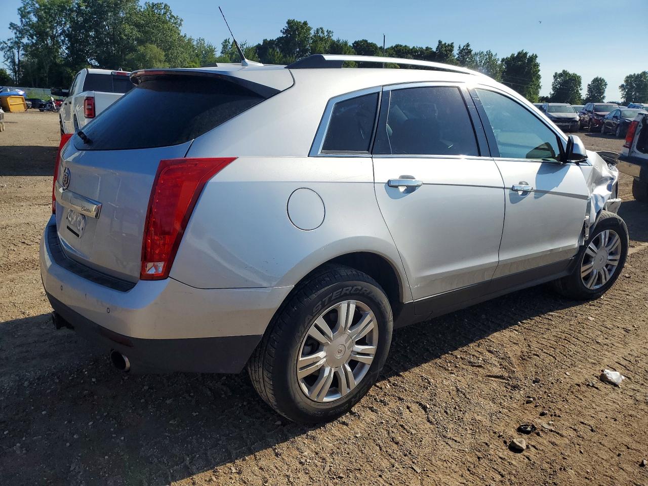 2011 Cadillac Srx Luxury Collection Silver vin: 3GYFNDEY7BS584159
