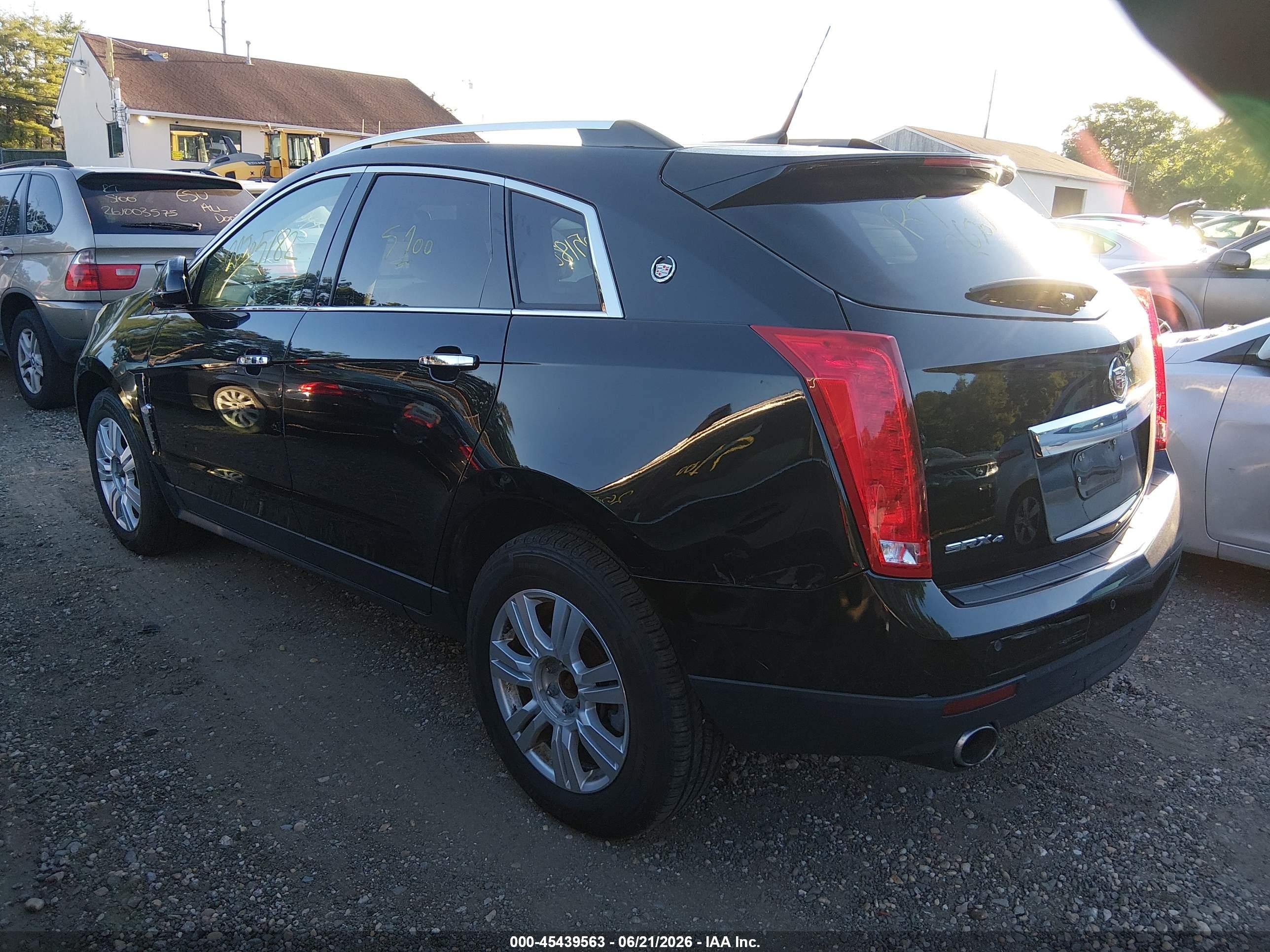 2011 Cadillac Srx Luxury Collection Черный vin: 3GYFNDEY7BS649432