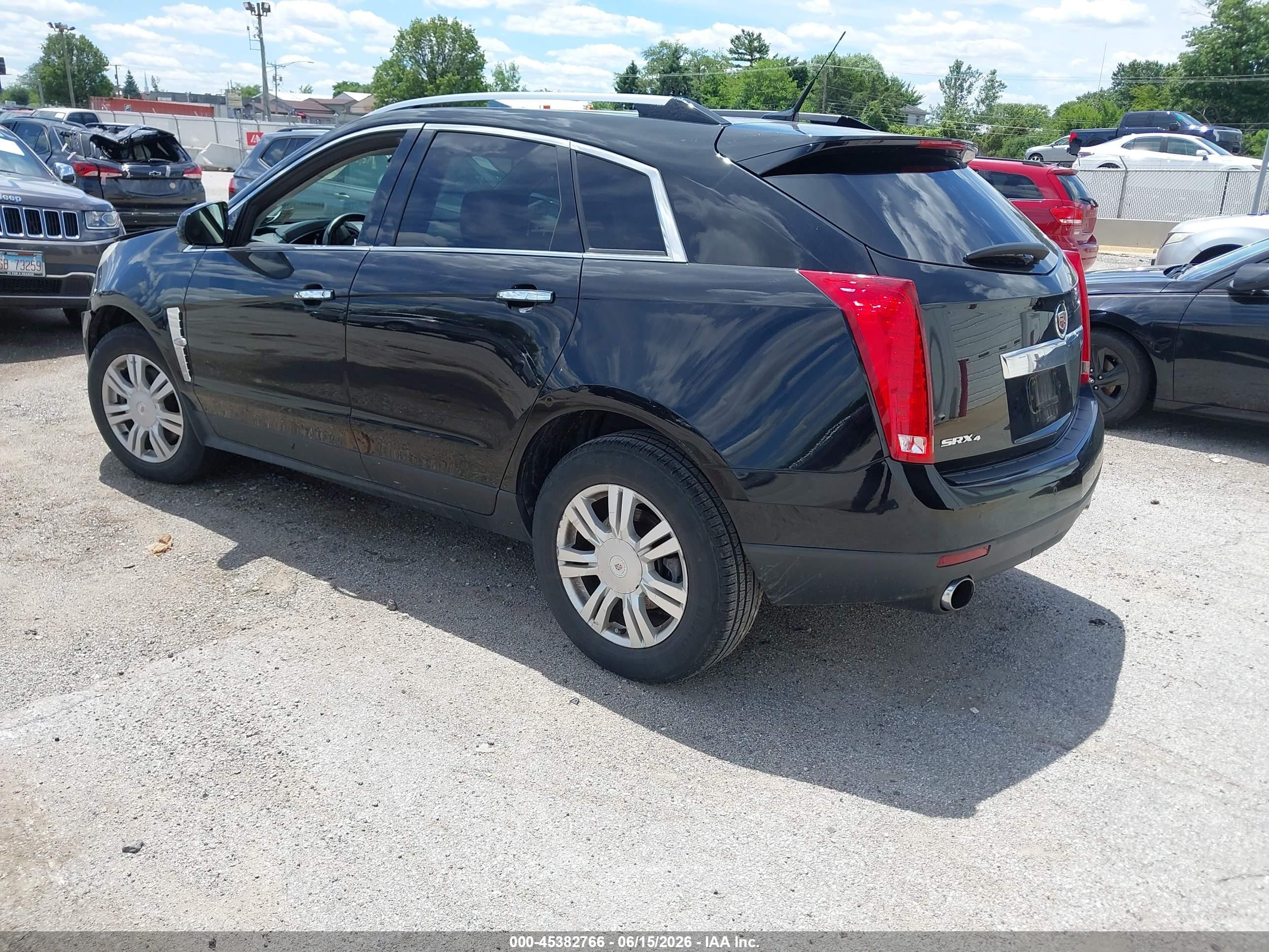 2010 Cadillac Srx Luxury Collection Черный vin: 3GYFNDEY8AS596982