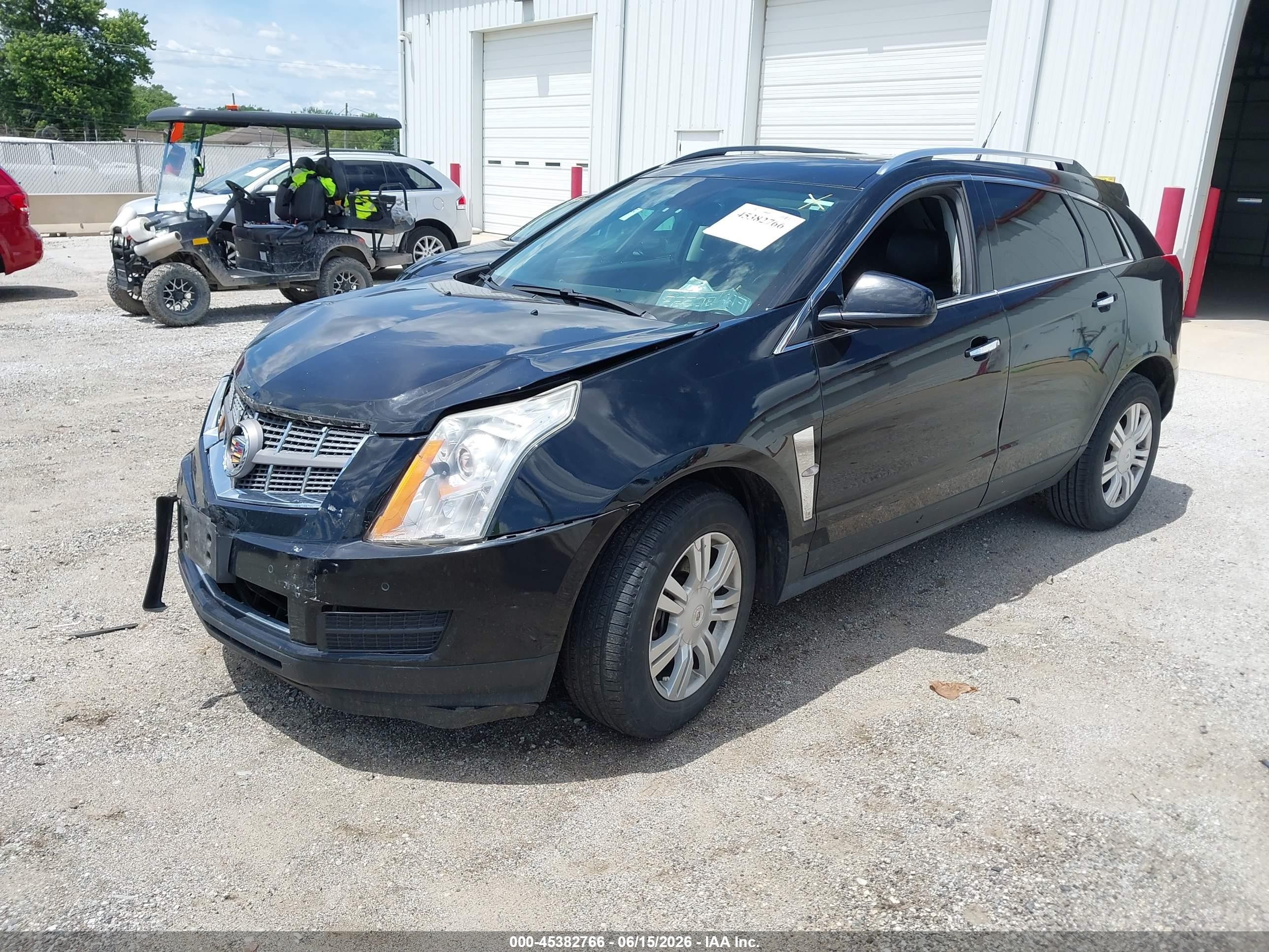 2010 Cadillac Srx Luxury Collection Черный vin: 3GYFNDEY8AS596982