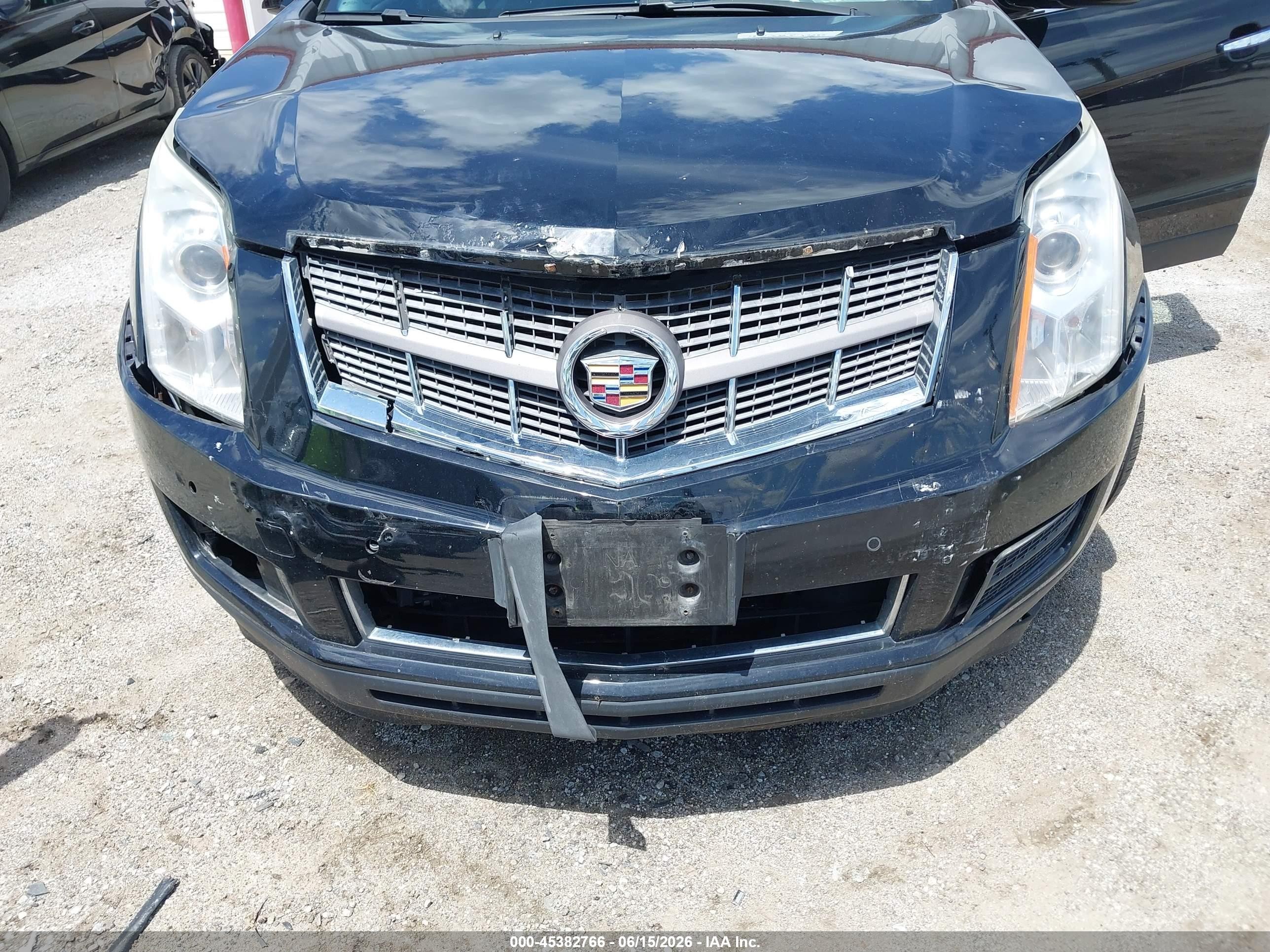 2010 Cadillac Srx Luxury Collection Черный vin: 3GYFNDEY8AS596982