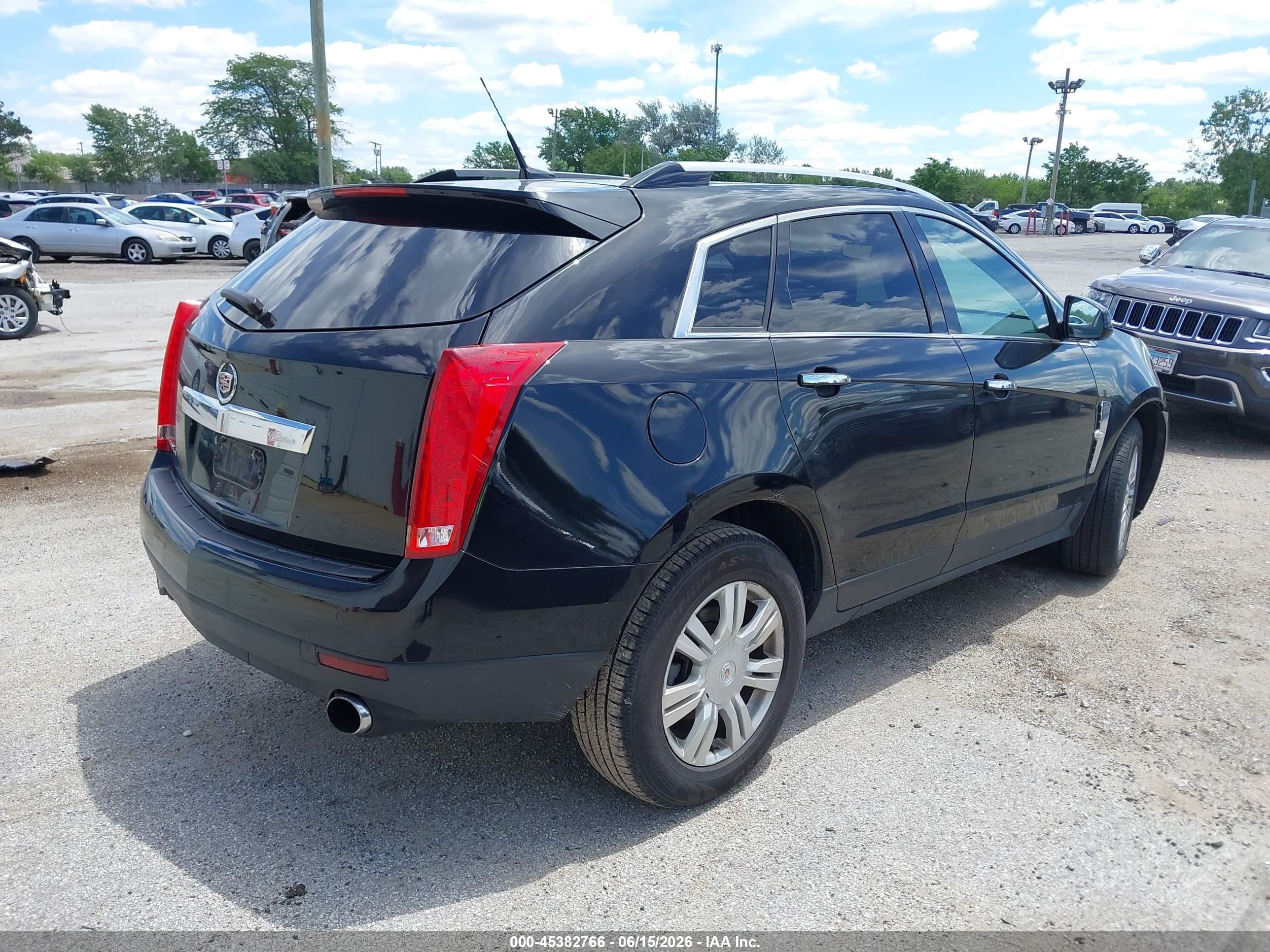 2010 Cadillac Srx Luxury Collection Черный vin: 3GYFNDEY8AS596982