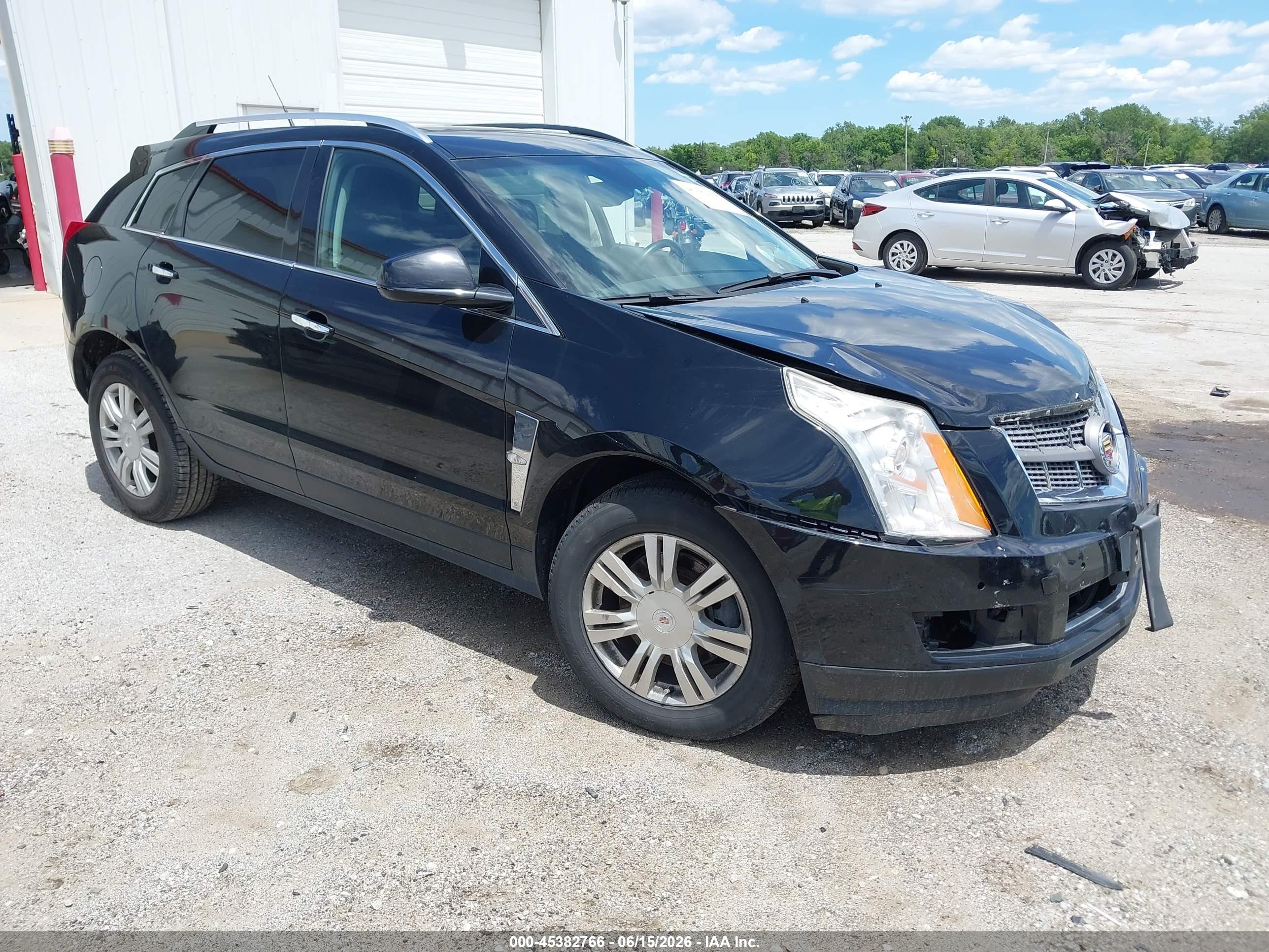 2010 Cadillac Srx Luxury Collection Черный vin: 3GYFNDEY8AS596982