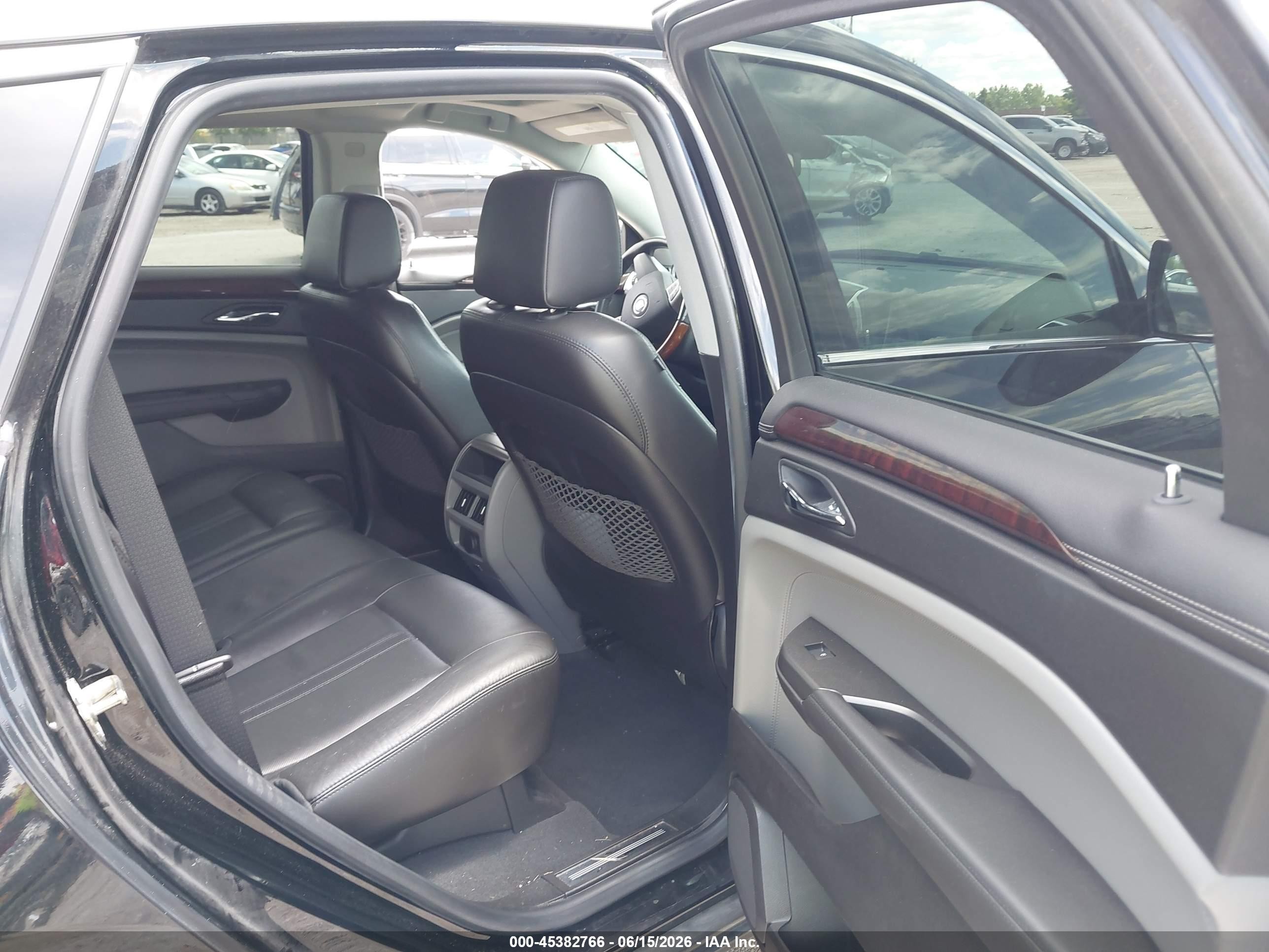 2010 Cadillac Srx Luxury Collection Черный vin: 3GYFNDEY8AS596982