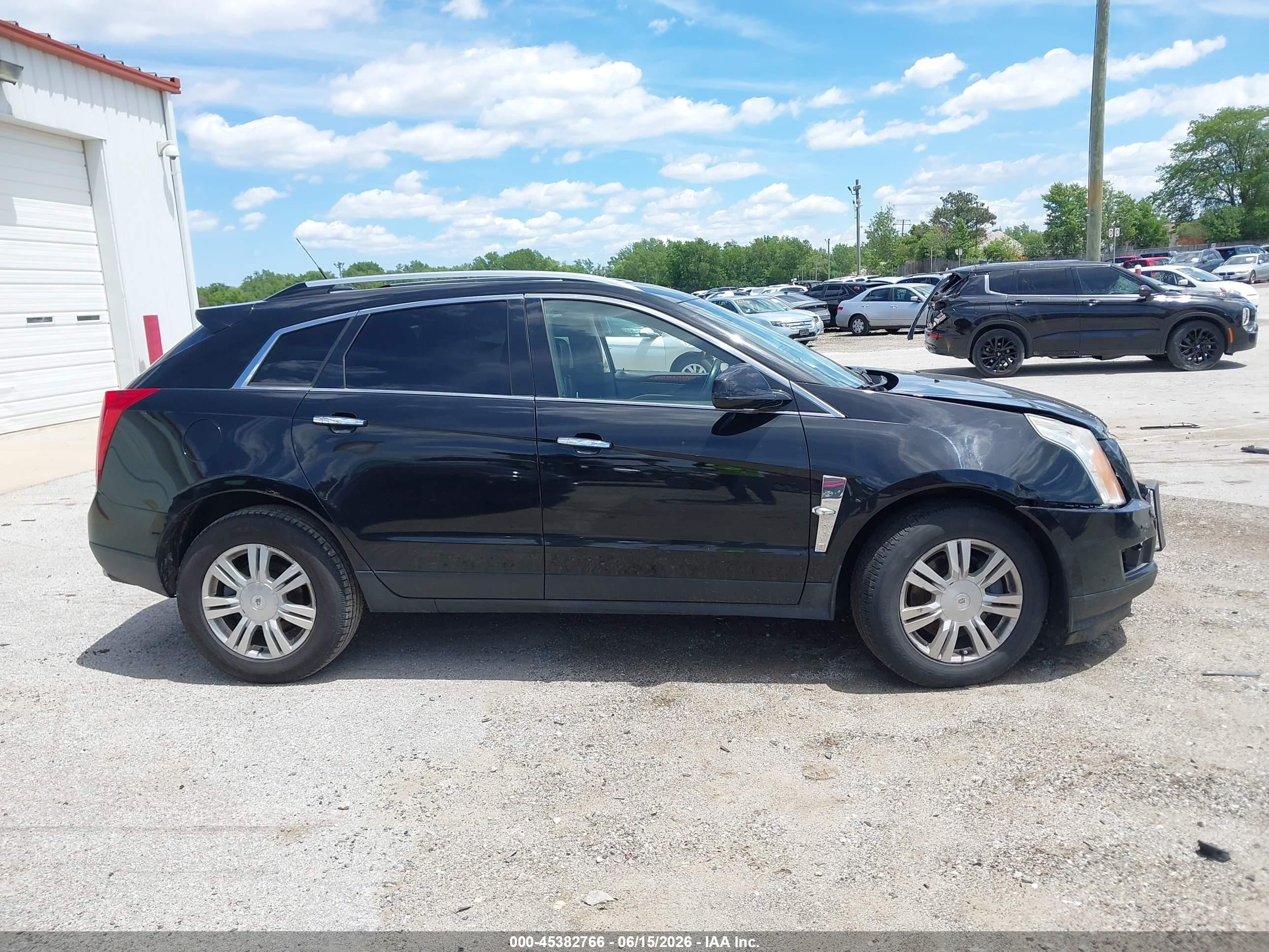 2010 Cadillac Srx Luxury Collection Черный vin: 3GYFNDEY8AS596982