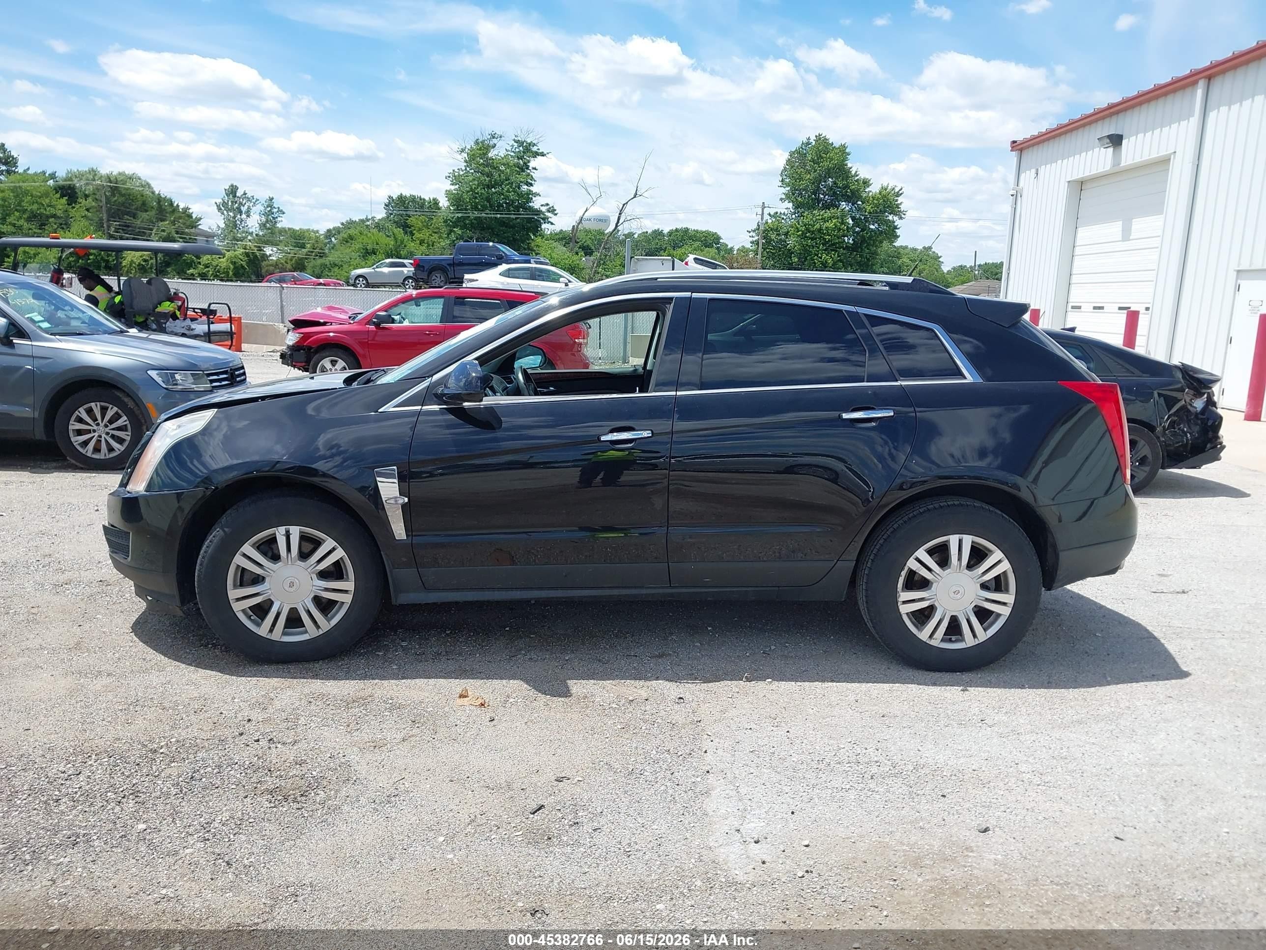 2010 Cadillac Srx Luxury Collection Черный vin: 3GYFNDEY8AS596982