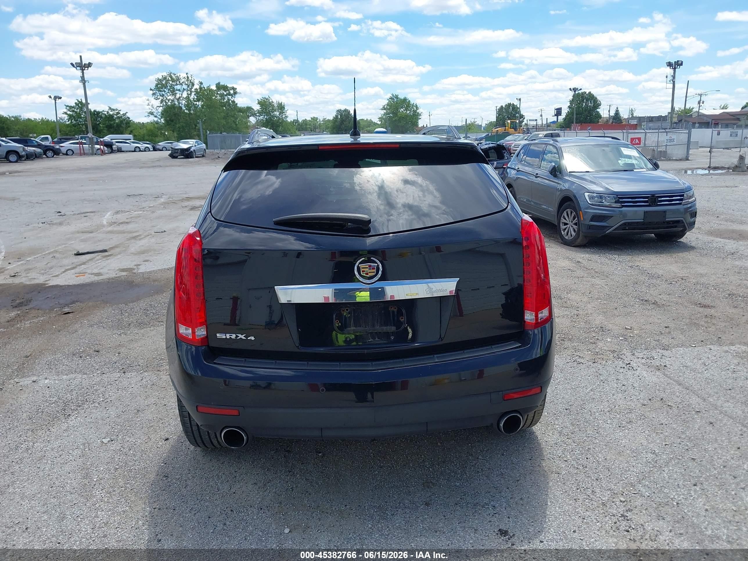 2010 Cadillac Srx Luxury Collection Черный vin: 3GYFNDEY8AS596982