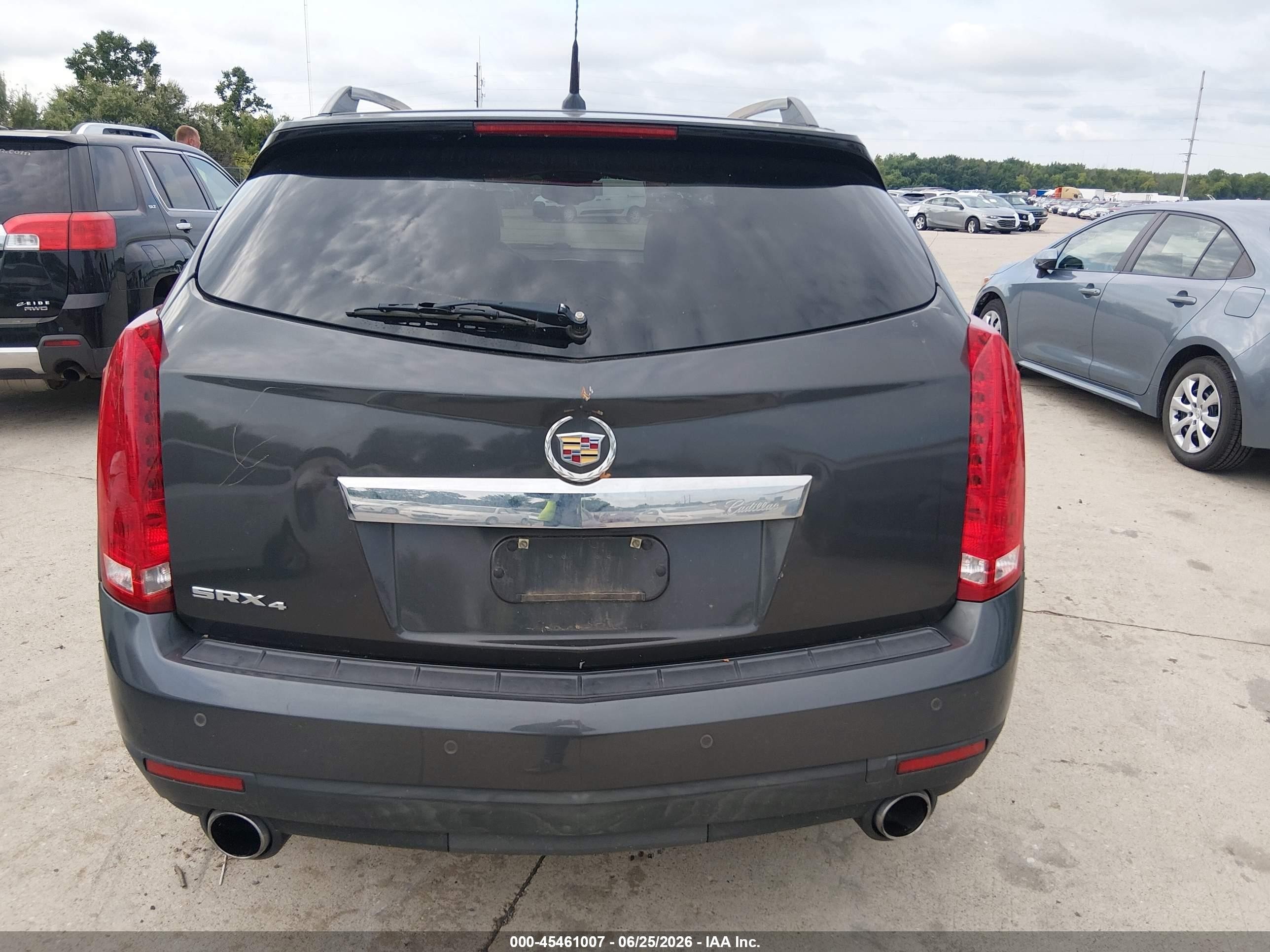 2010 Cadillac Srx Luxury Collection Black vin: 3GYFNDEY8AS627065
