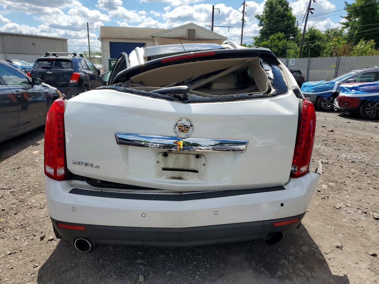 2010 Cadillac Srx Luxury Collection White vin: 3GYFNDEY8AS642472