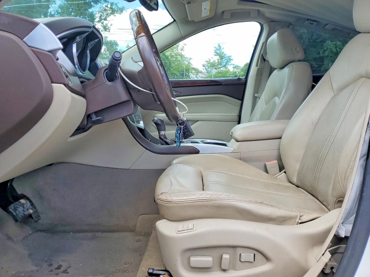 2010 Cadillac Srx Luxury Collection Белый vin: 3GYFNDEY8AS642472