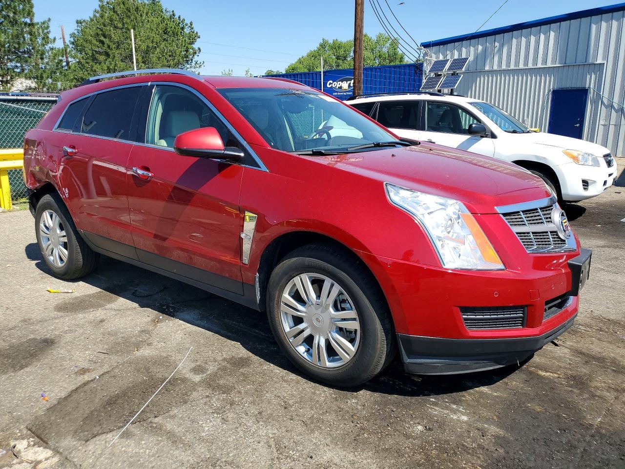 2011 Cadillac Srx Luxury Collection Maroon vin: 3GYFNDEY9BS518048