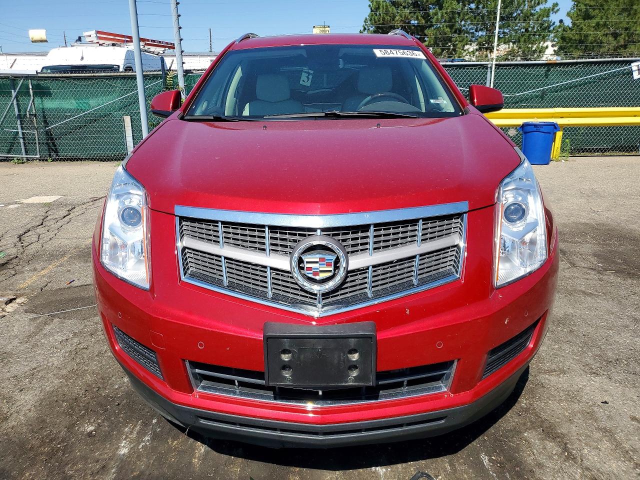 2011 Cadillac Srx Luxury Collection Maroon vin: 3GYFNDEY9BS518048
