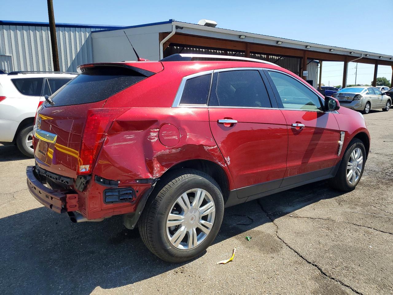 2011 Cadillac Srx Luxury Collection Maroon vin: 3GYFNDEY9BS518048
