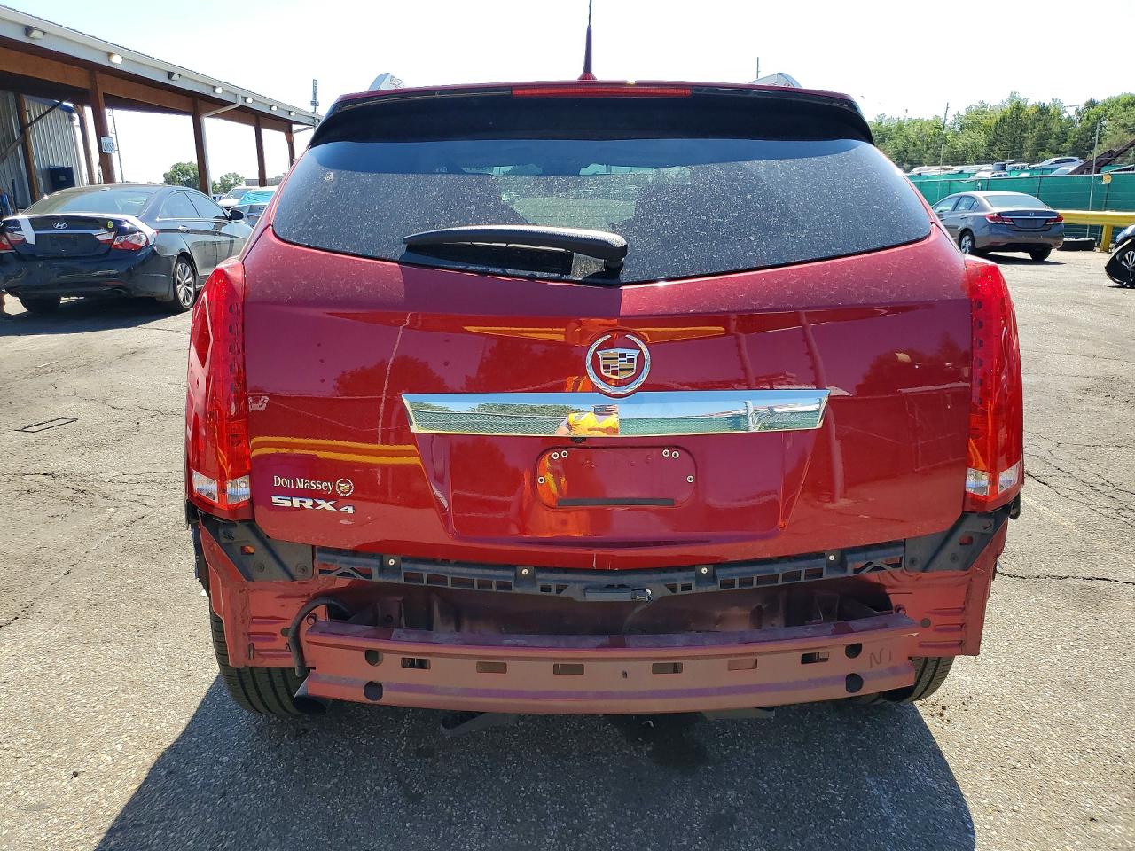 2011 Cadillac Srx Luxury Collection Maroon vin: 3GYFNDEY9BS518048