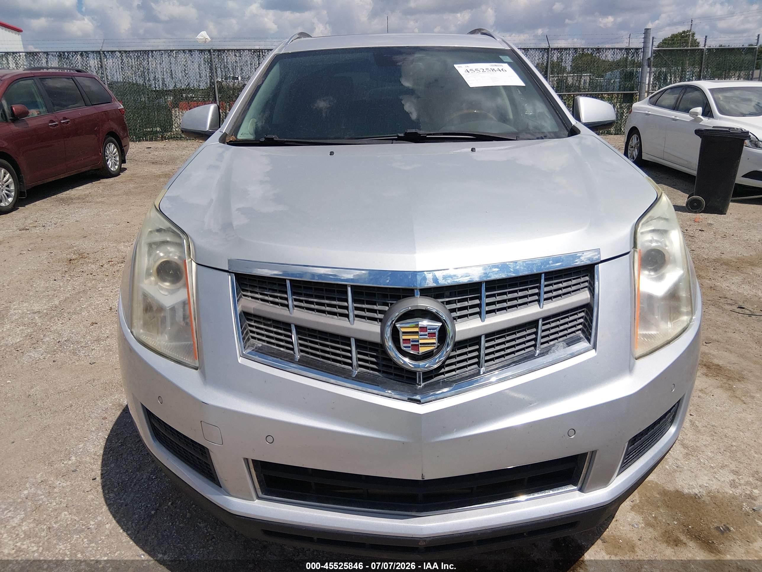 2011 Cadillac Srx Luxury Collection Silver vin: 3GYFNDEY9BS635144