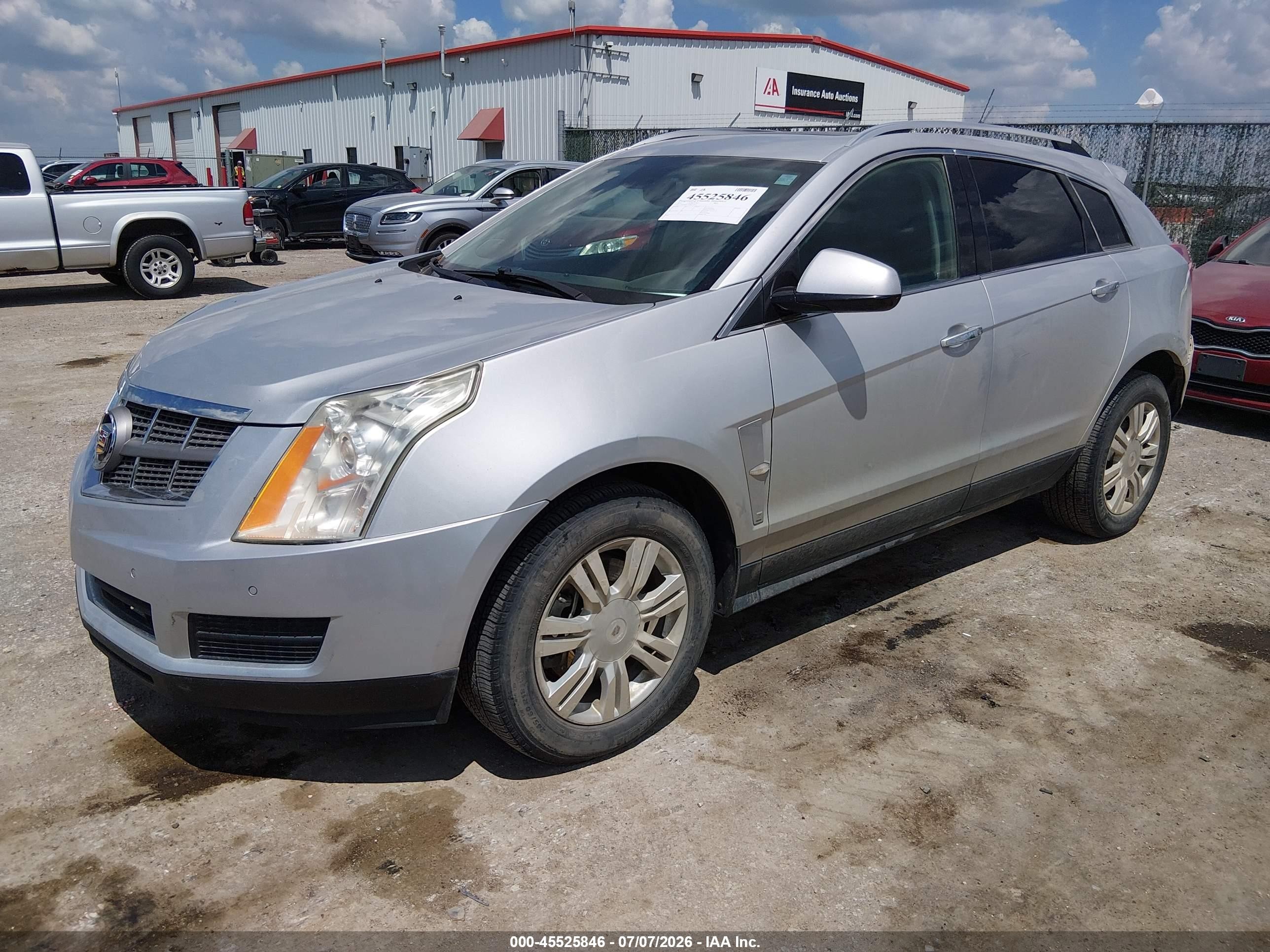 2011 Cadillac Srx Luxury Collection Silver vin: 3GYFNDEY9BS635144