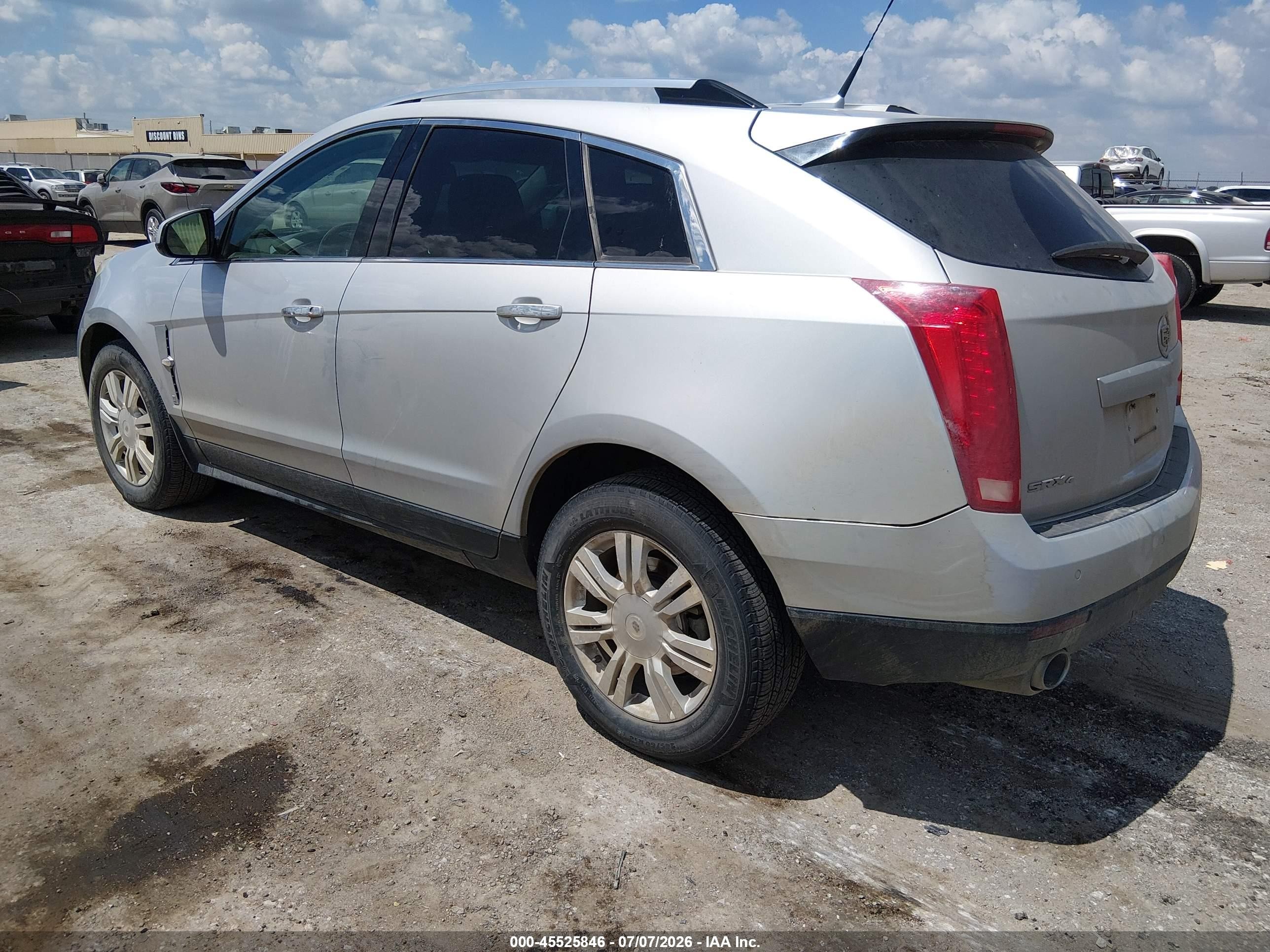 2011 Cadillac Srx Luxury Collection Silver vin: 3GYFNDEY9BS635144