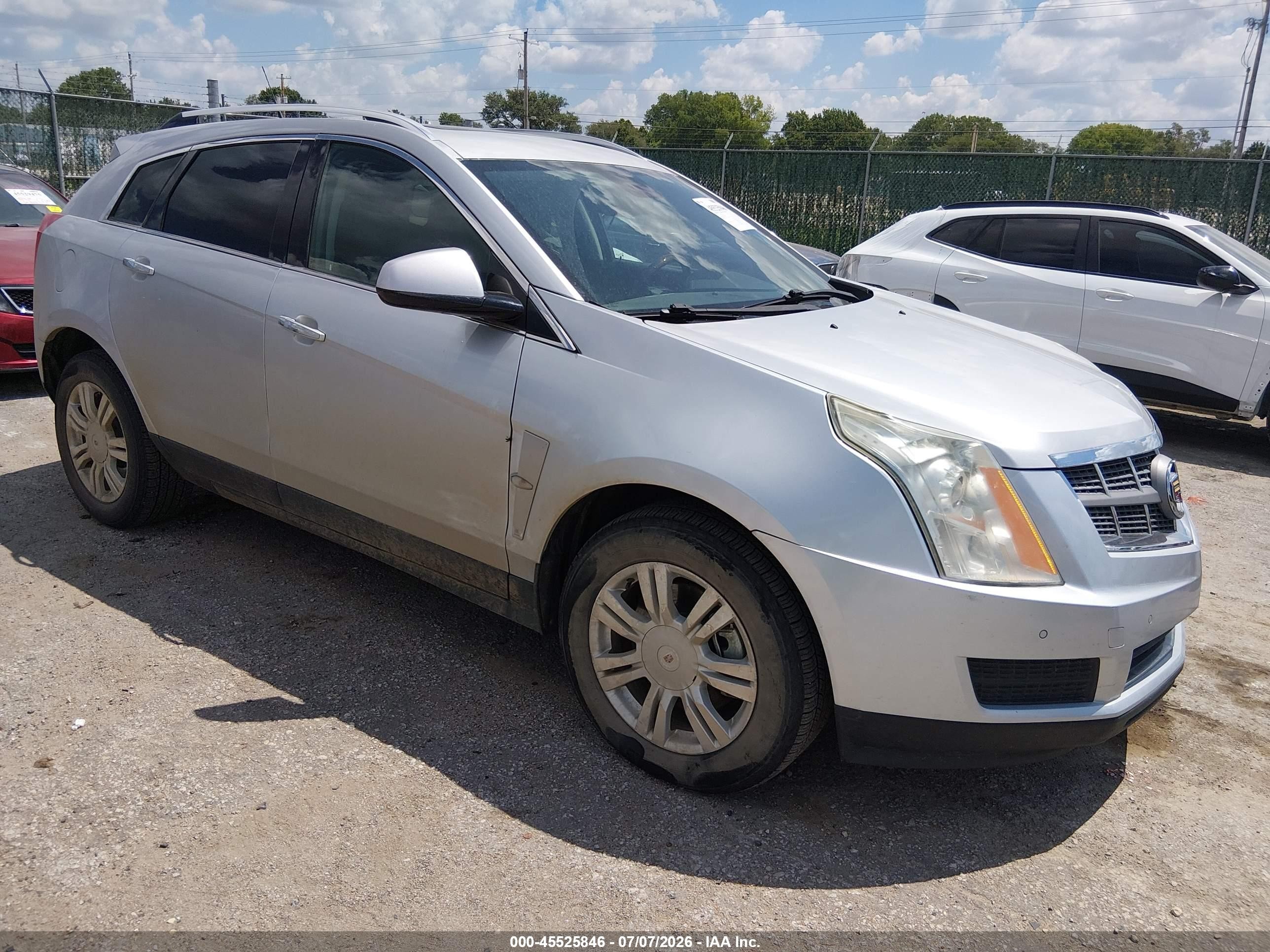 2011 Cadillac Srx Luxury Collection Silver vin: 3GYFNDEY9BS635144