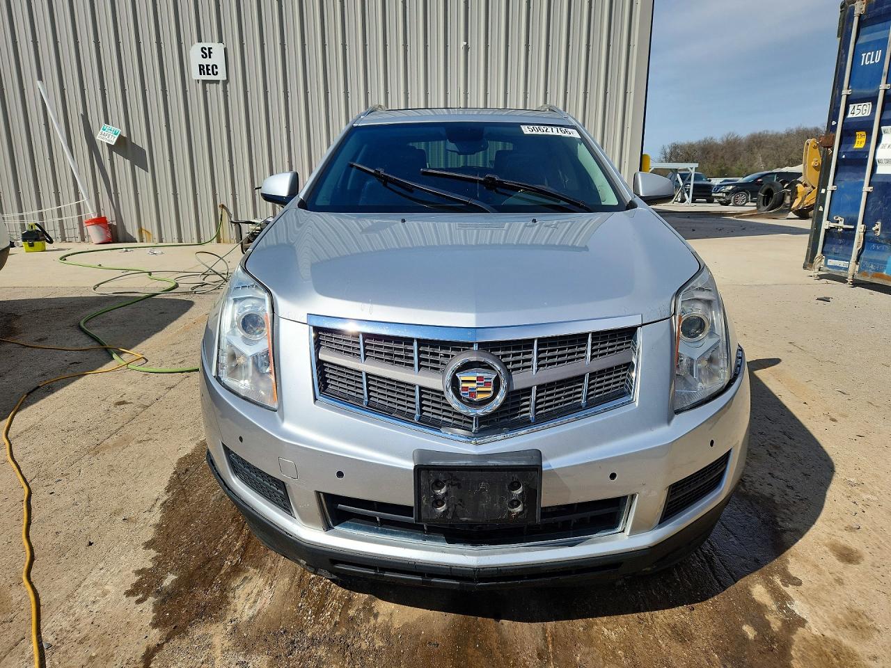2011 Cadillac Srx Luxury Collection Silver vin: 3GYFNDEY9BS638948
