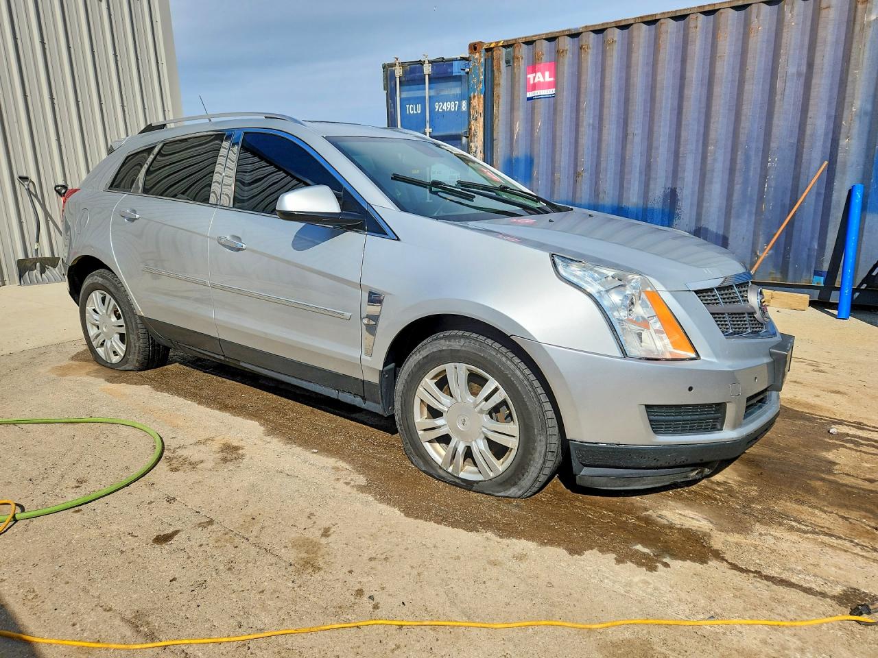 2011 Cadillac Srx Luxury Collection Silver vin: 3GYFNDEY9BS638948