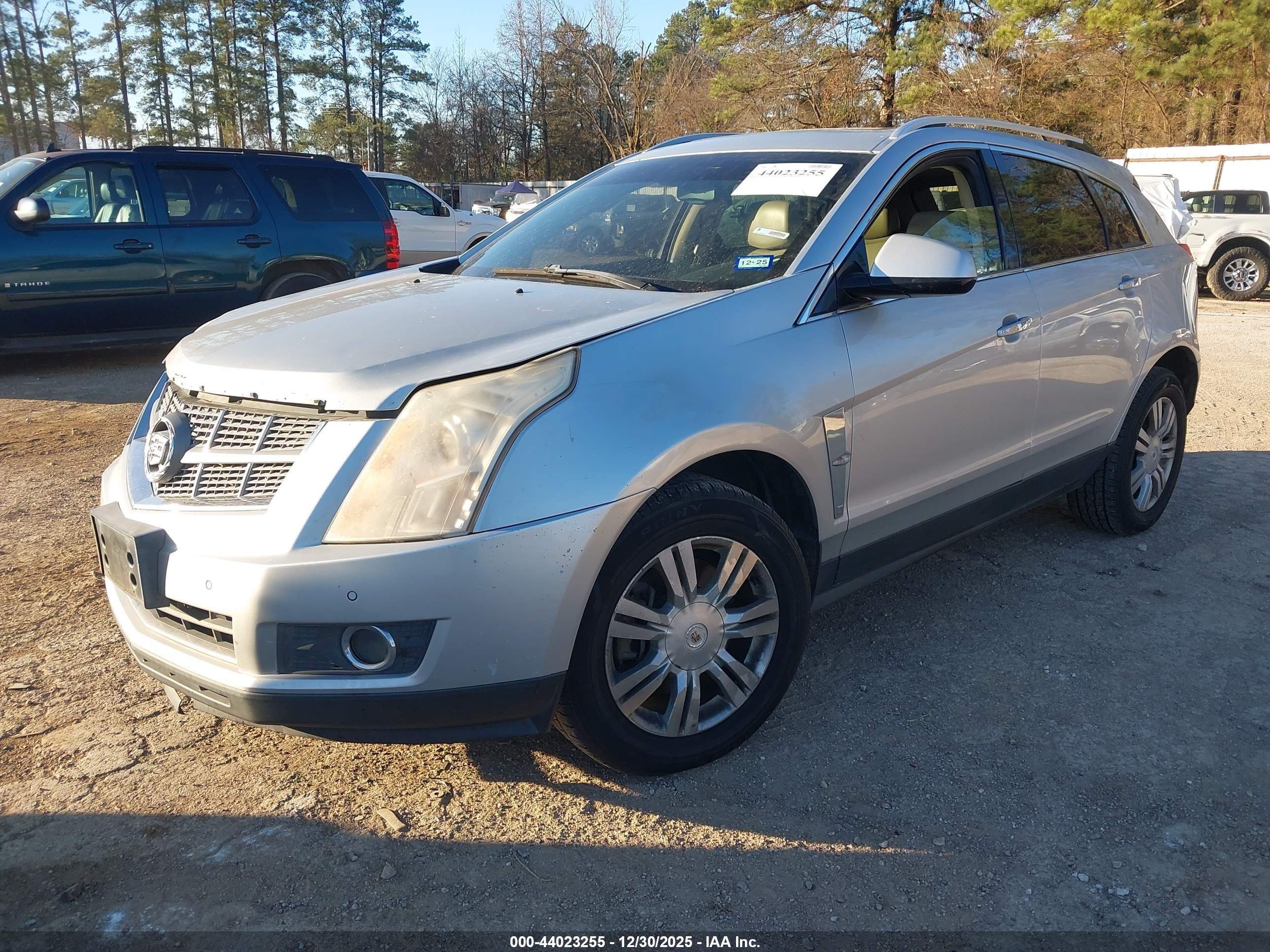 2011 Cadillac Srx Luxury Collection Silver vin: 3GYFNDEY9BS656155