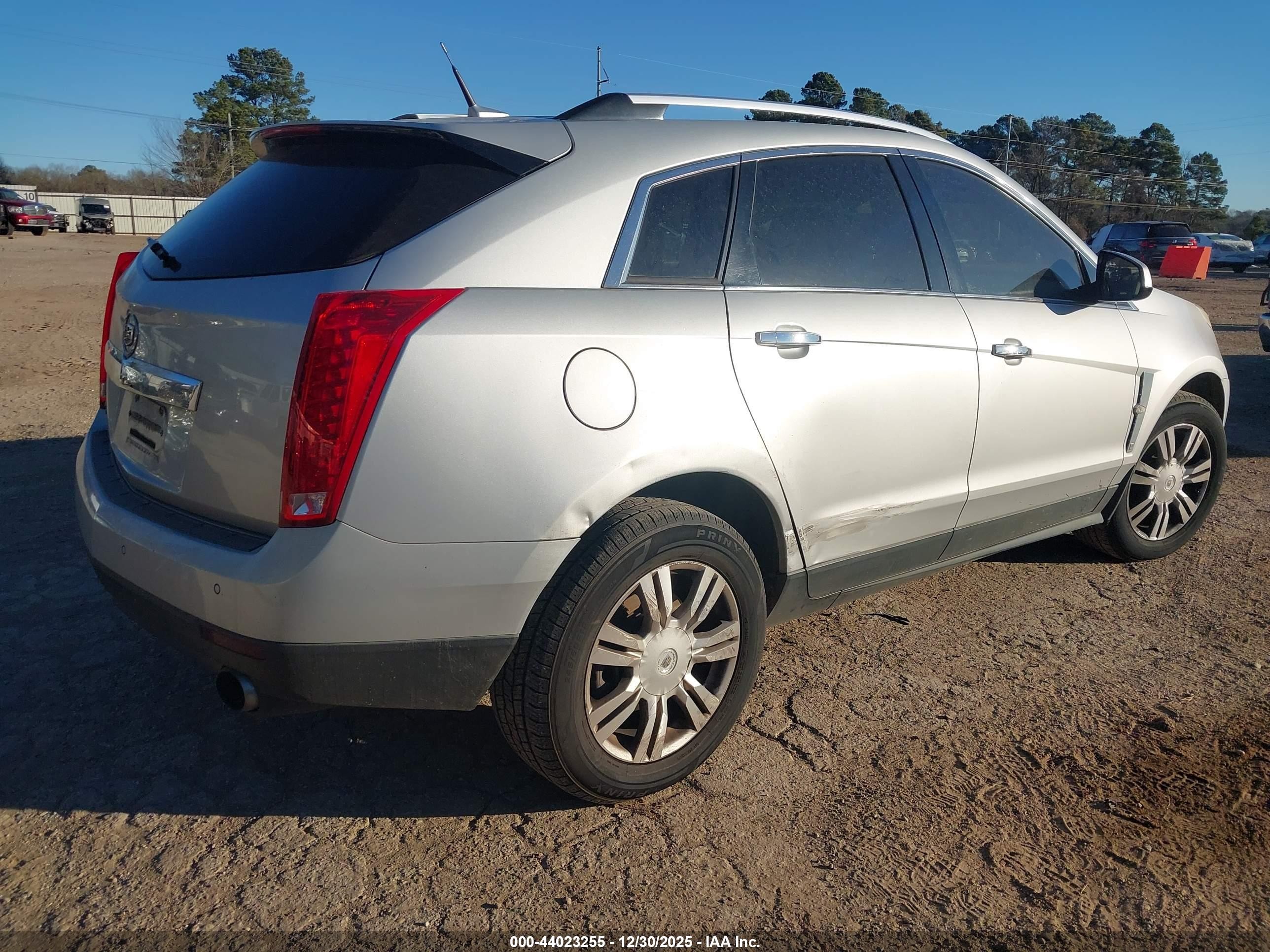 2011 Cadillac Srx Luxury Collection Silver vin: 3GYFNDEY9BS656155