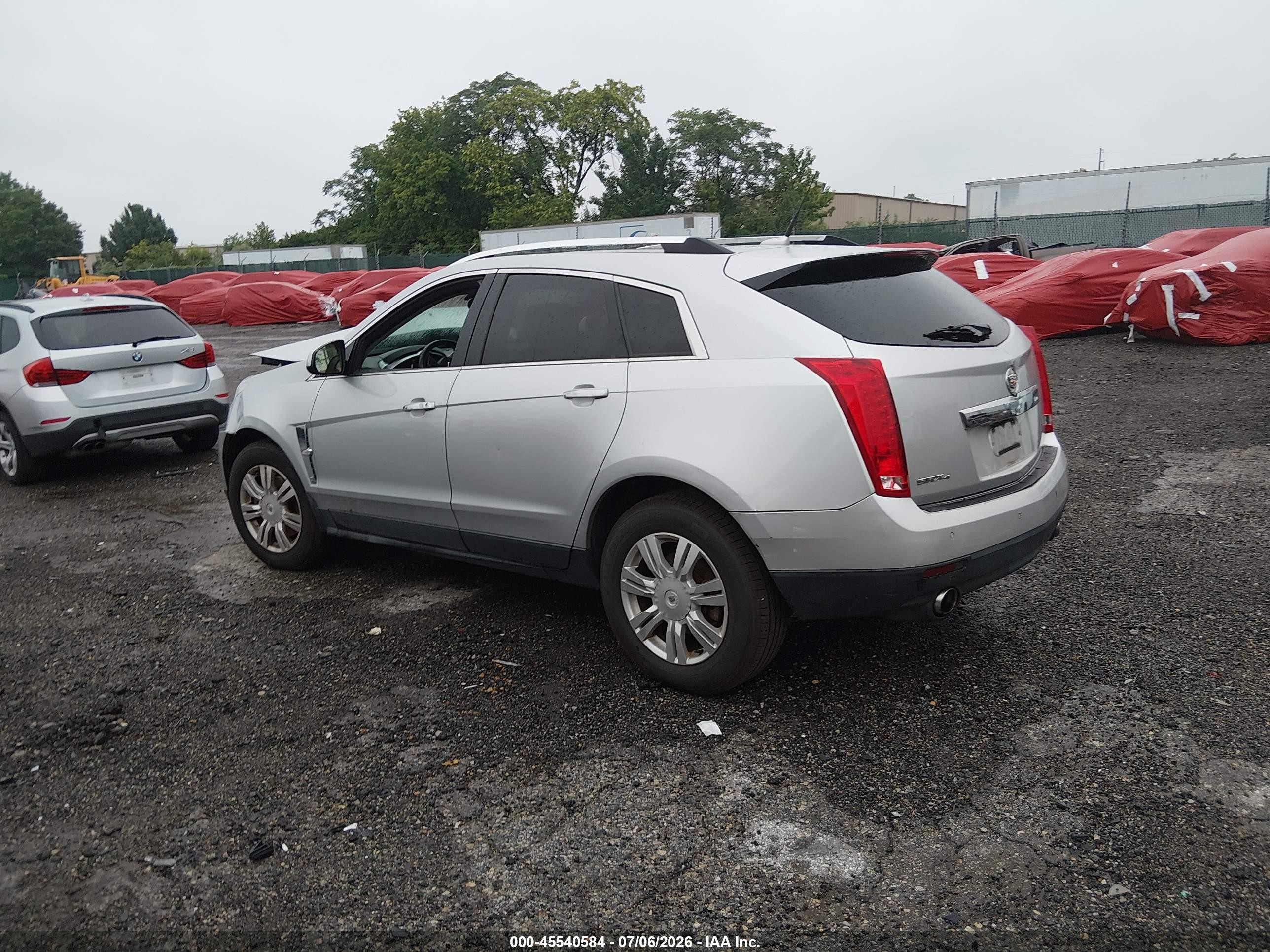 2011 Cadillac Srx Luxury Collection Silver vin: 3GYFNDEY9BS678494