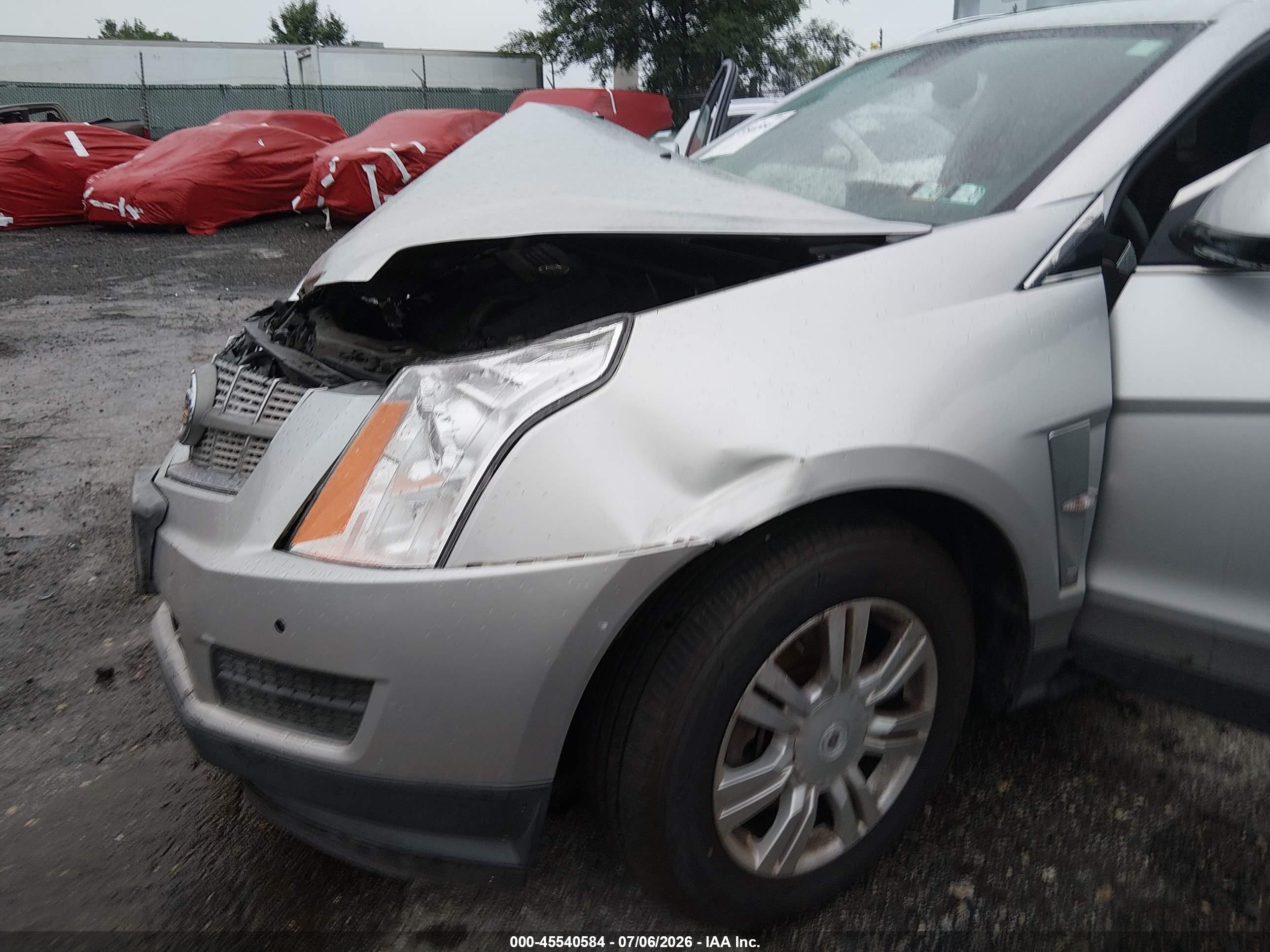 2011 Cadillac Srx Luxury Collection Silver vin: 3GYFNDEY9BS678494