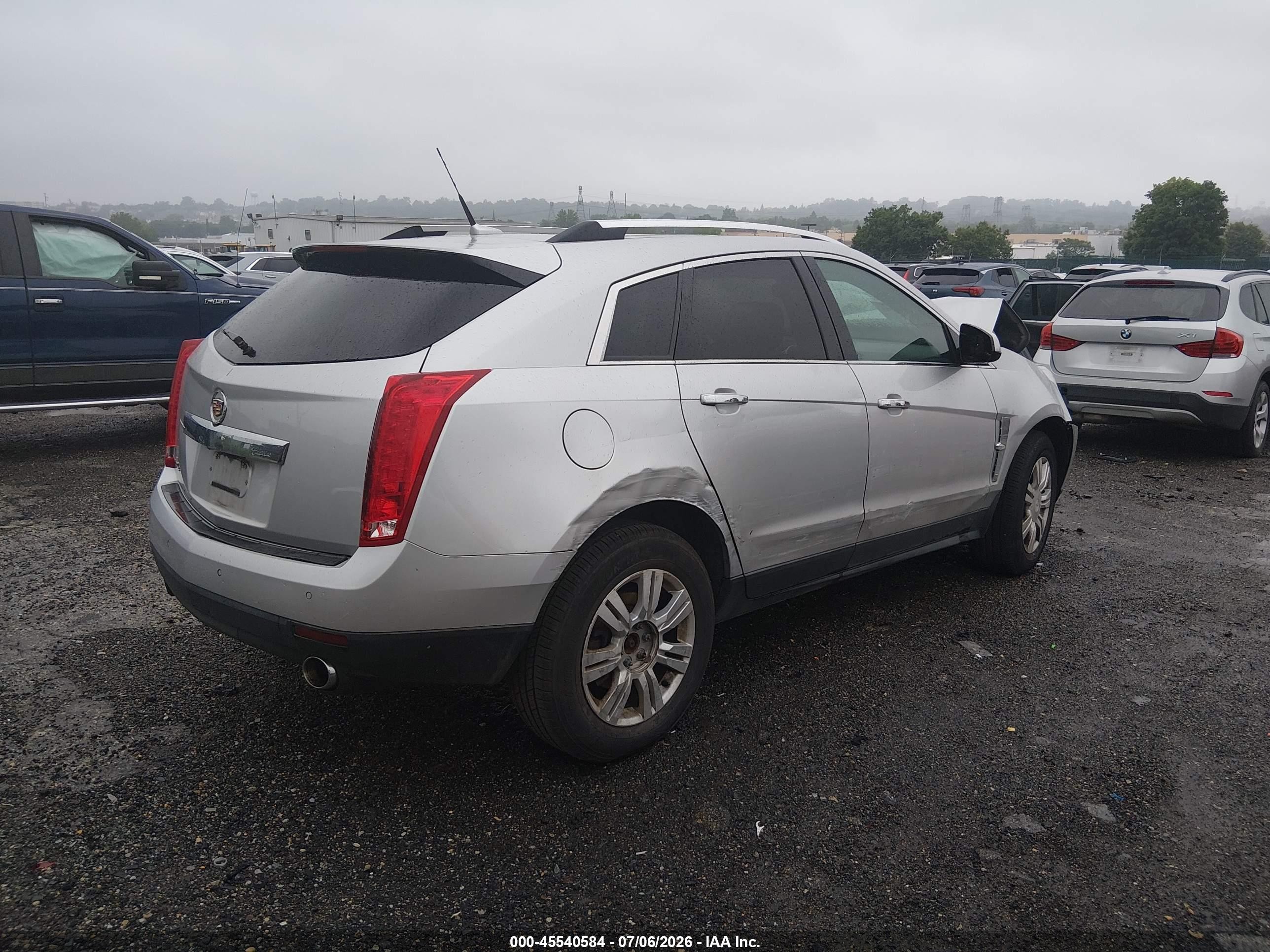 2011 Cadillac Srx Luxury Collection Silver vin: 3GYFNDEY9BS678494