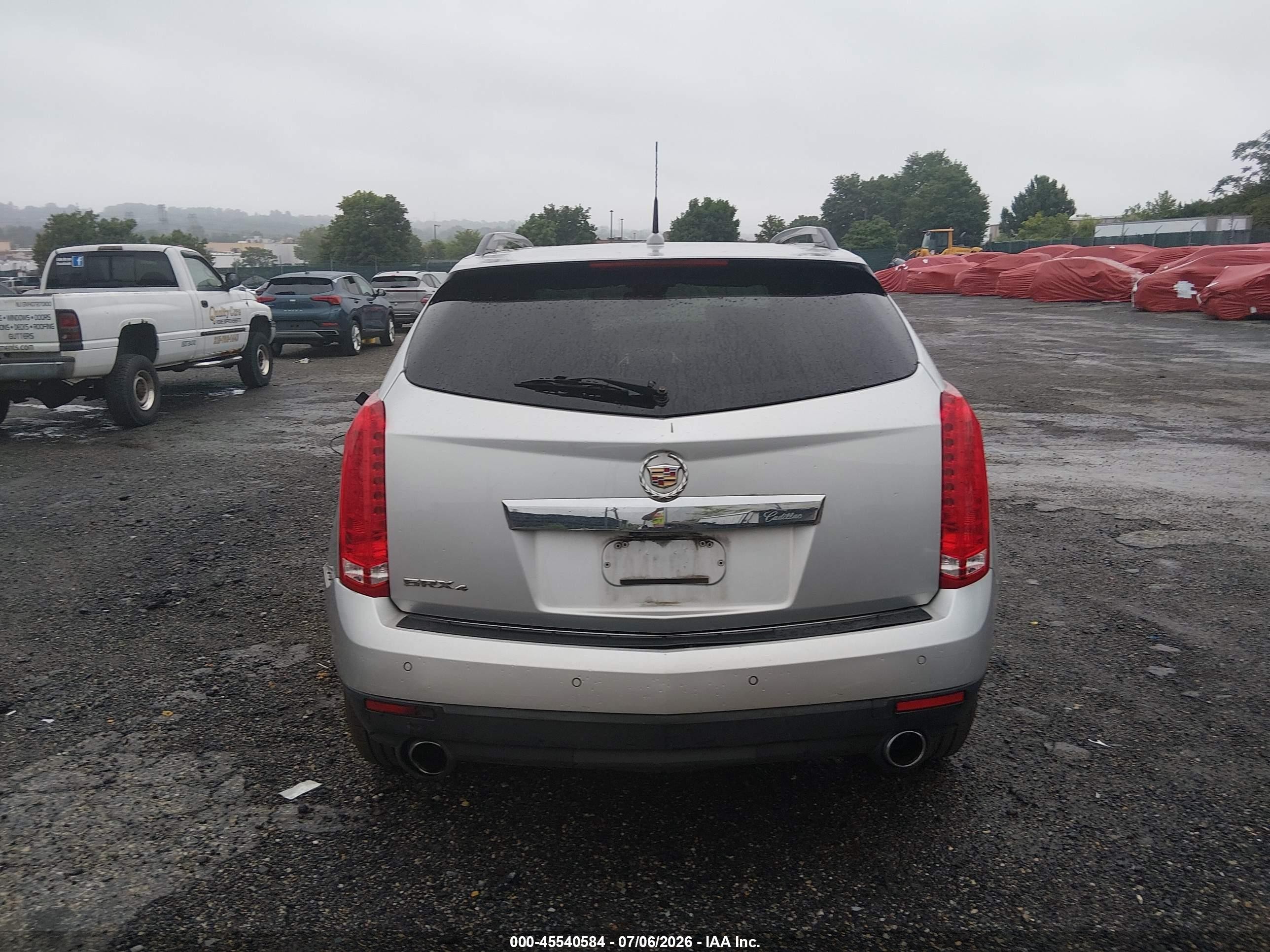 2011 Cadillac Srx Luxury Collection Silver vin: 3GYFNDEY9BS678494