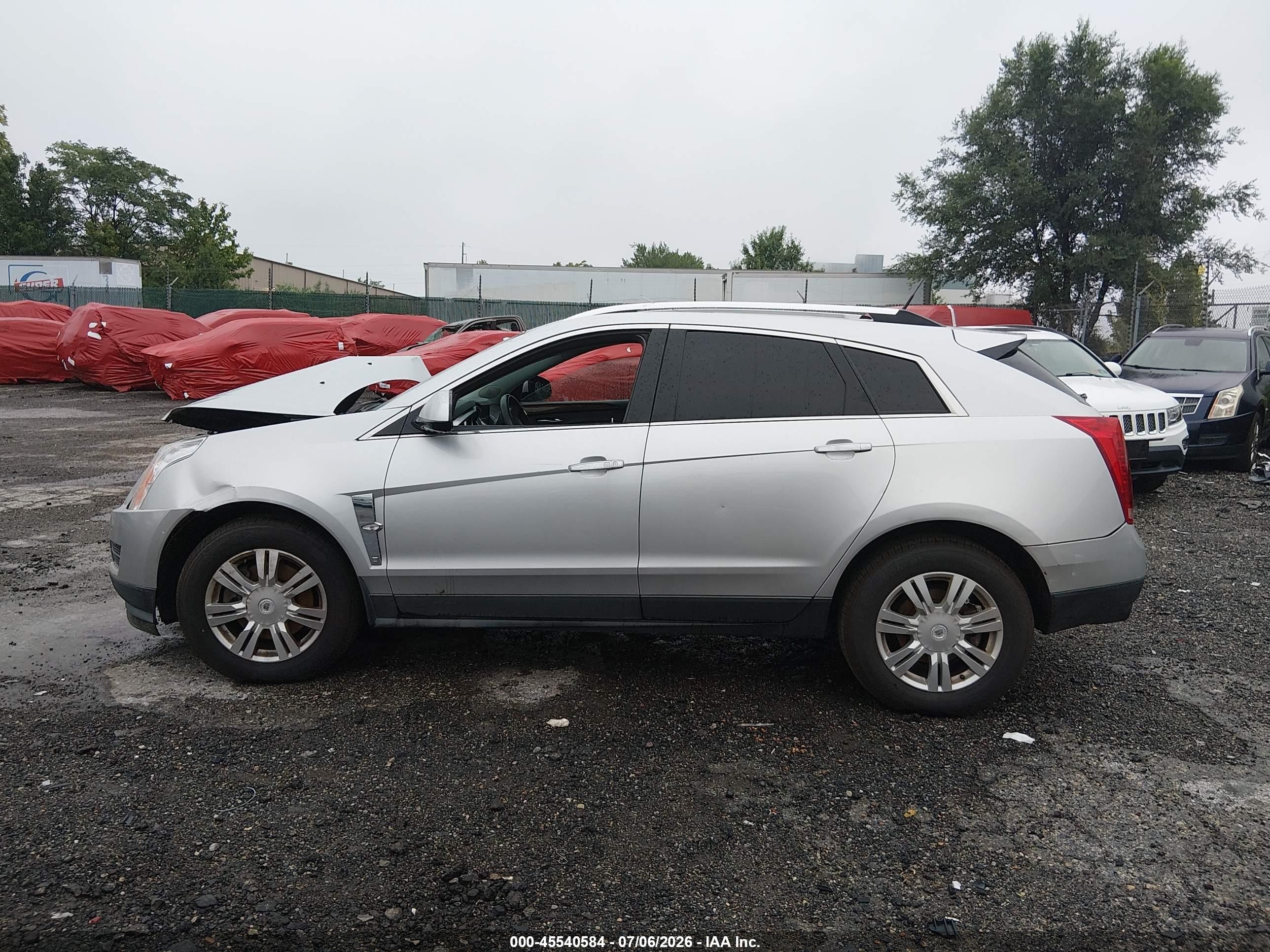 2011 Cadillac Srx Luxury Collection Silver vin: 3GYFNDEY9BS678494