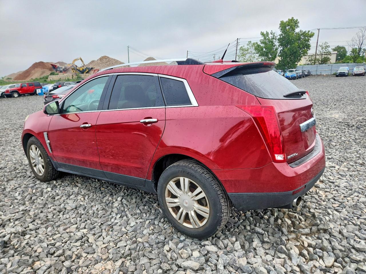 2010 Cadillac Srx Luxury Collection Red vin: 3GYFNDEYXAS613989