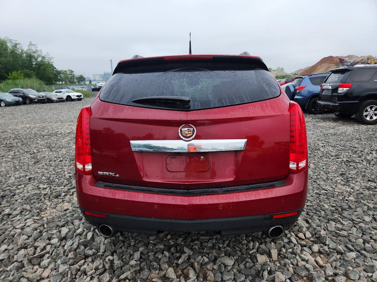 2010 Cadillac Srx Luxury Collection Red vin: 3GYFNDEYXAS613989