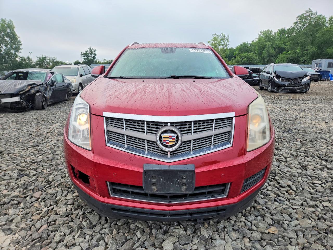 2010 Cadillac Srx Luxury Collection Red vin: 3GYFNDEYXAS613989