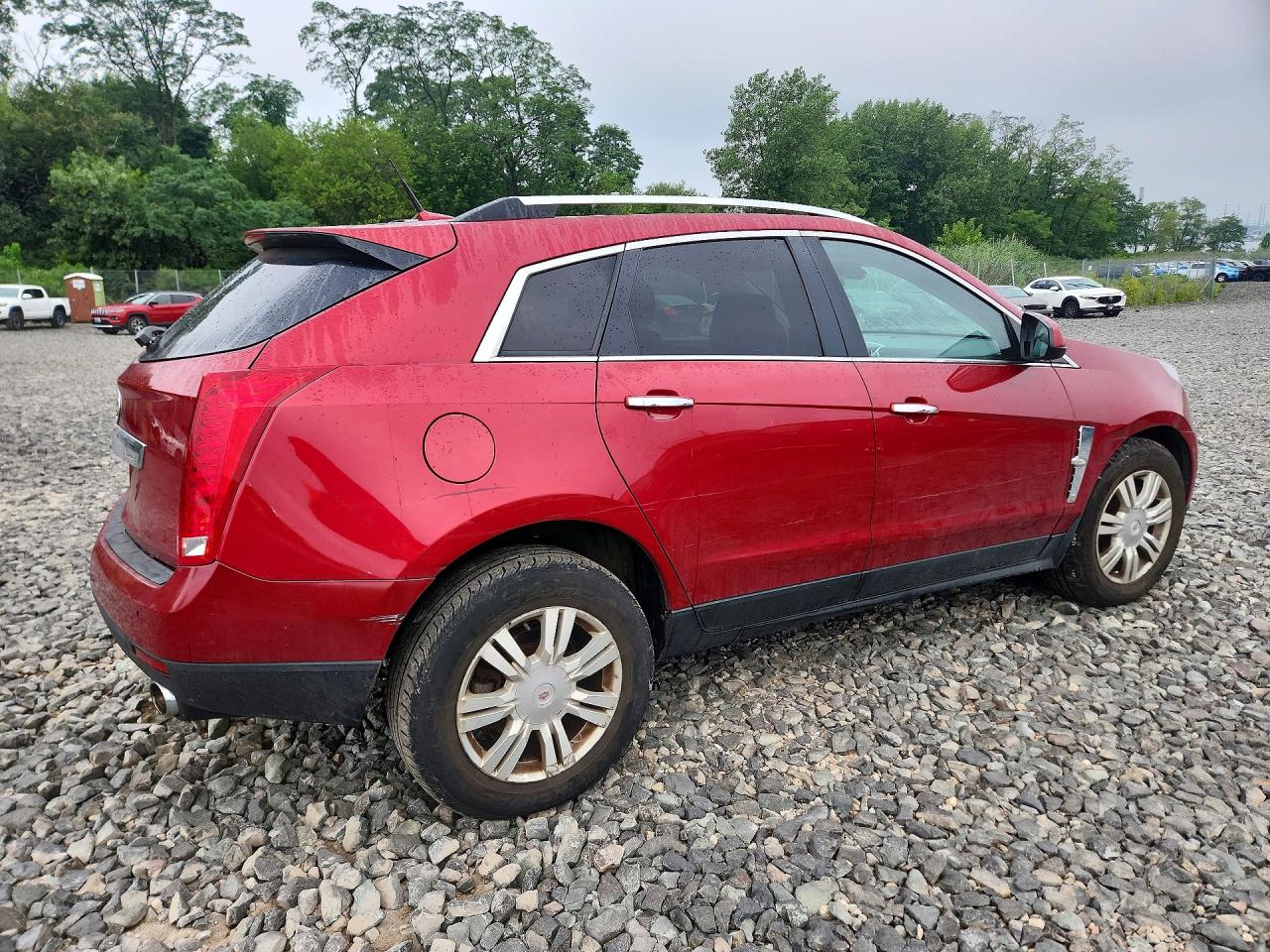 2010 Cadillac Srx Luxury Collection Red vin: 3GYFNDEYXAS613989