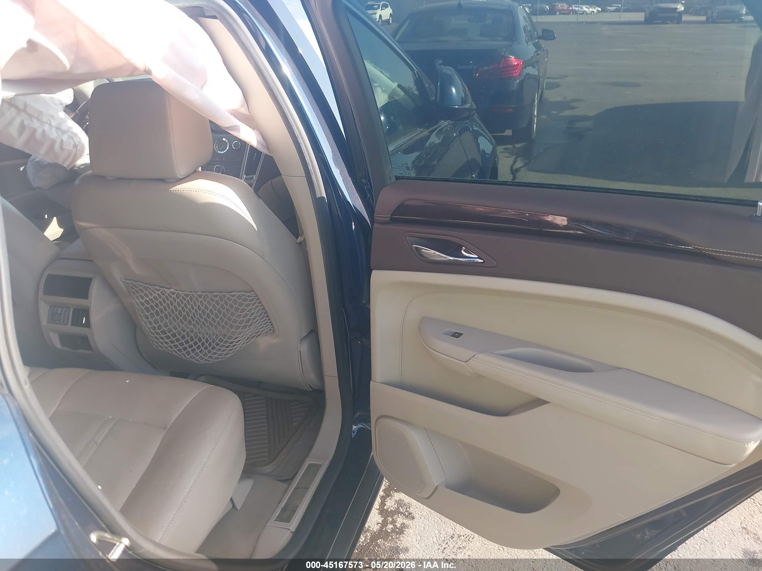 2010 Cadillac Srx Luxury Collection Blue vin: 3GYFNDEYXAS614415
