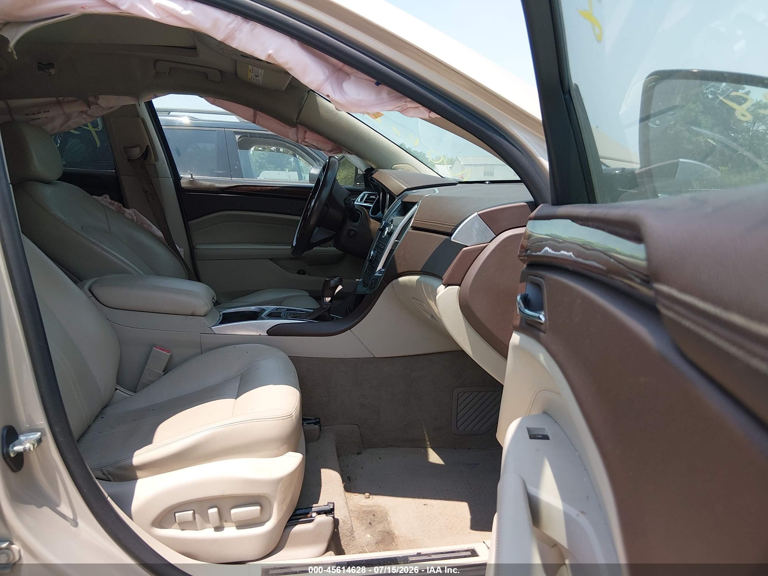 2011 Cadillac Srx Luxury Collection Champagne vin: 3GYFNDEYXBS528961