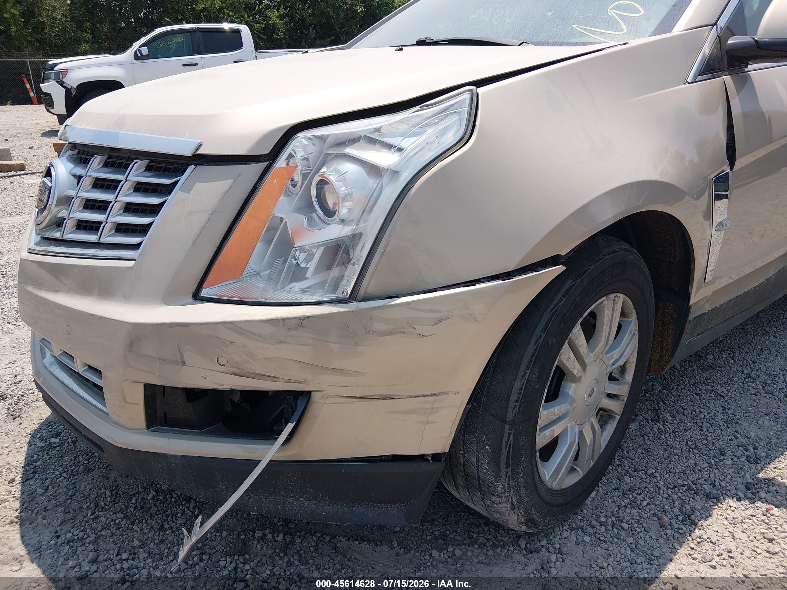 2011 Cadillac Srx Luxury Collection Champagne vin: 3GYFNDEYXBS528961