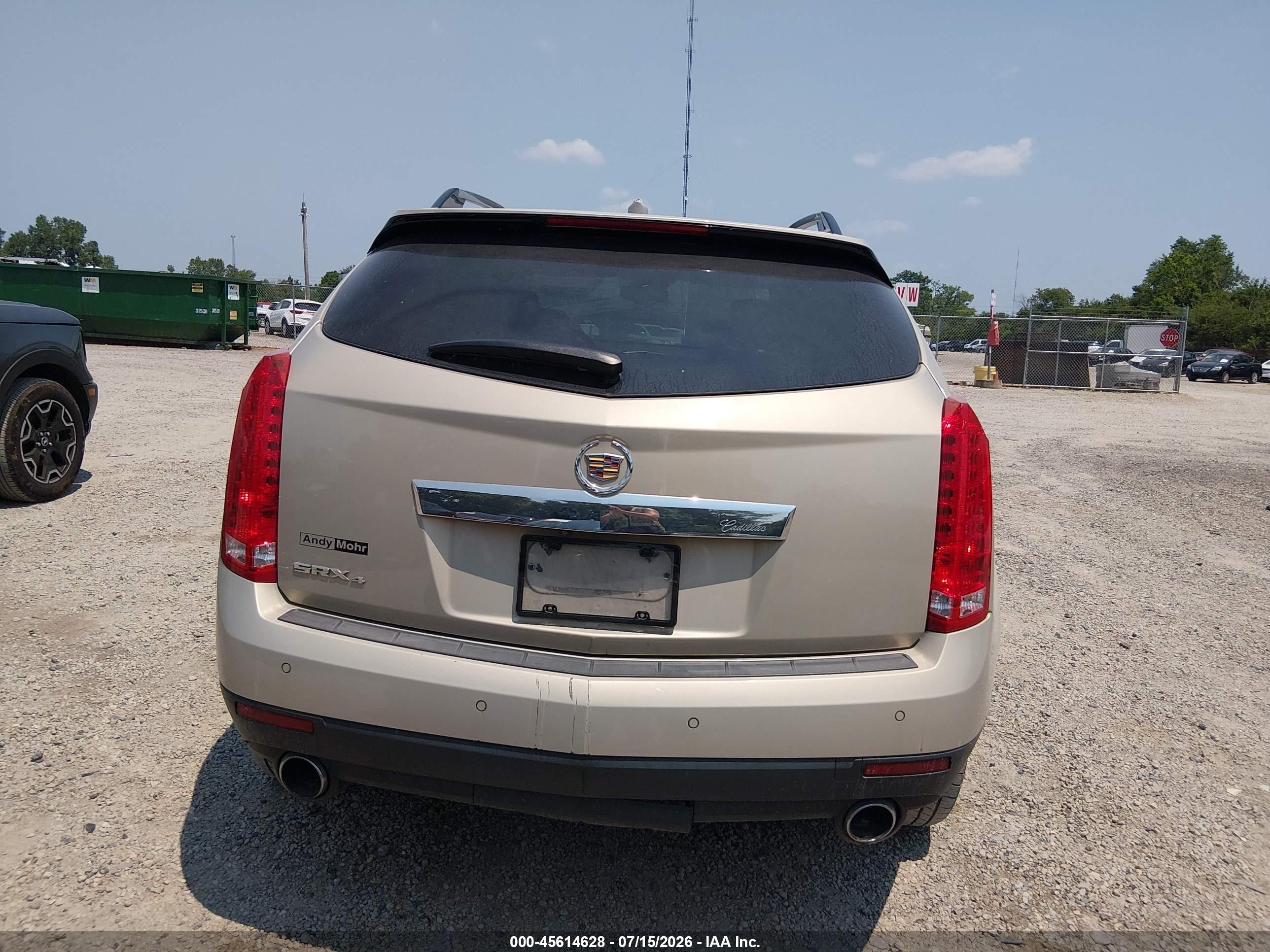 2011 Cadillac Srx Luxury Collection Champagne vin: 3GYFNDEYXBS528961