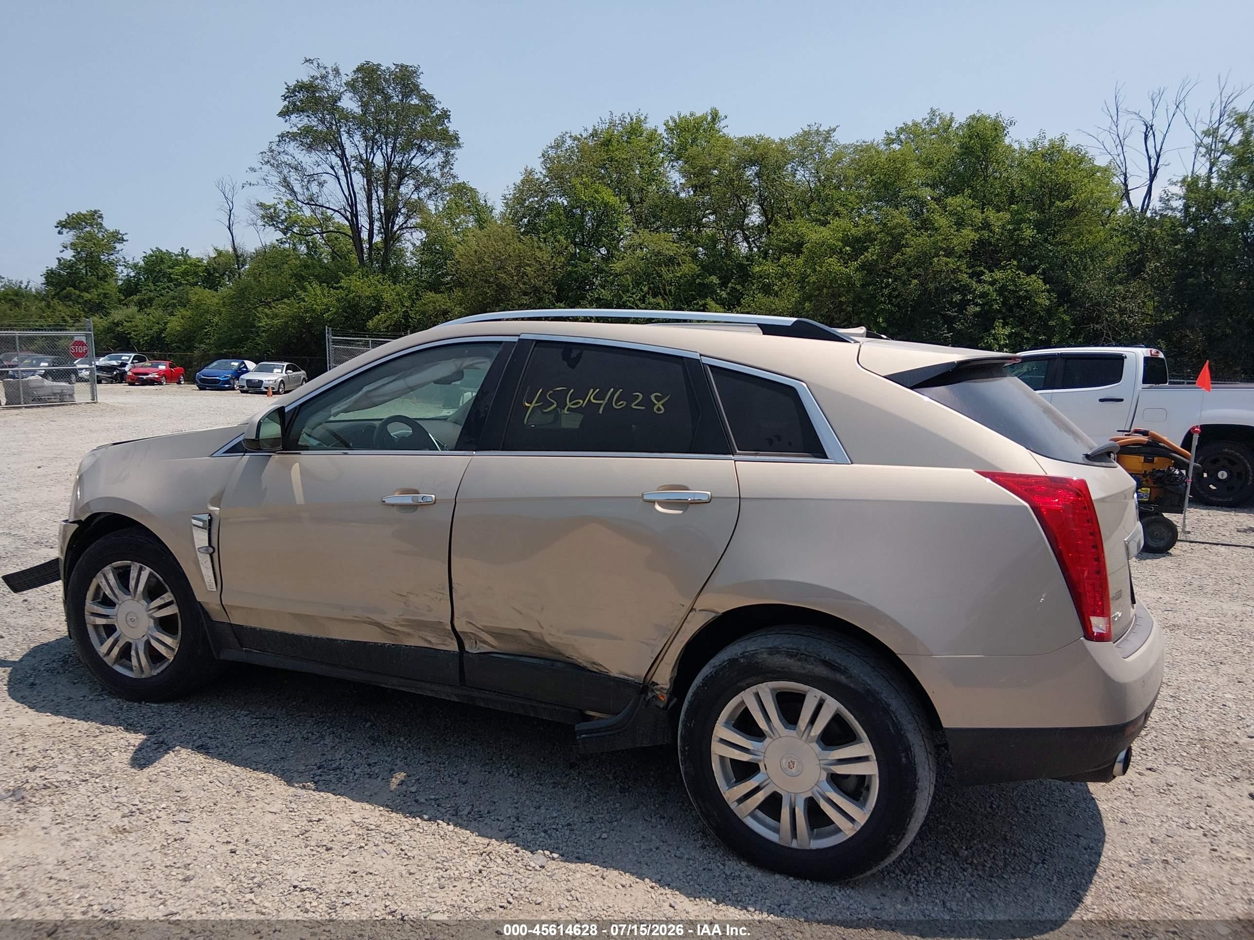 2011 Cadillac Srx Luxury Collection Champagne vin: 3GYFNDEYXBS528961