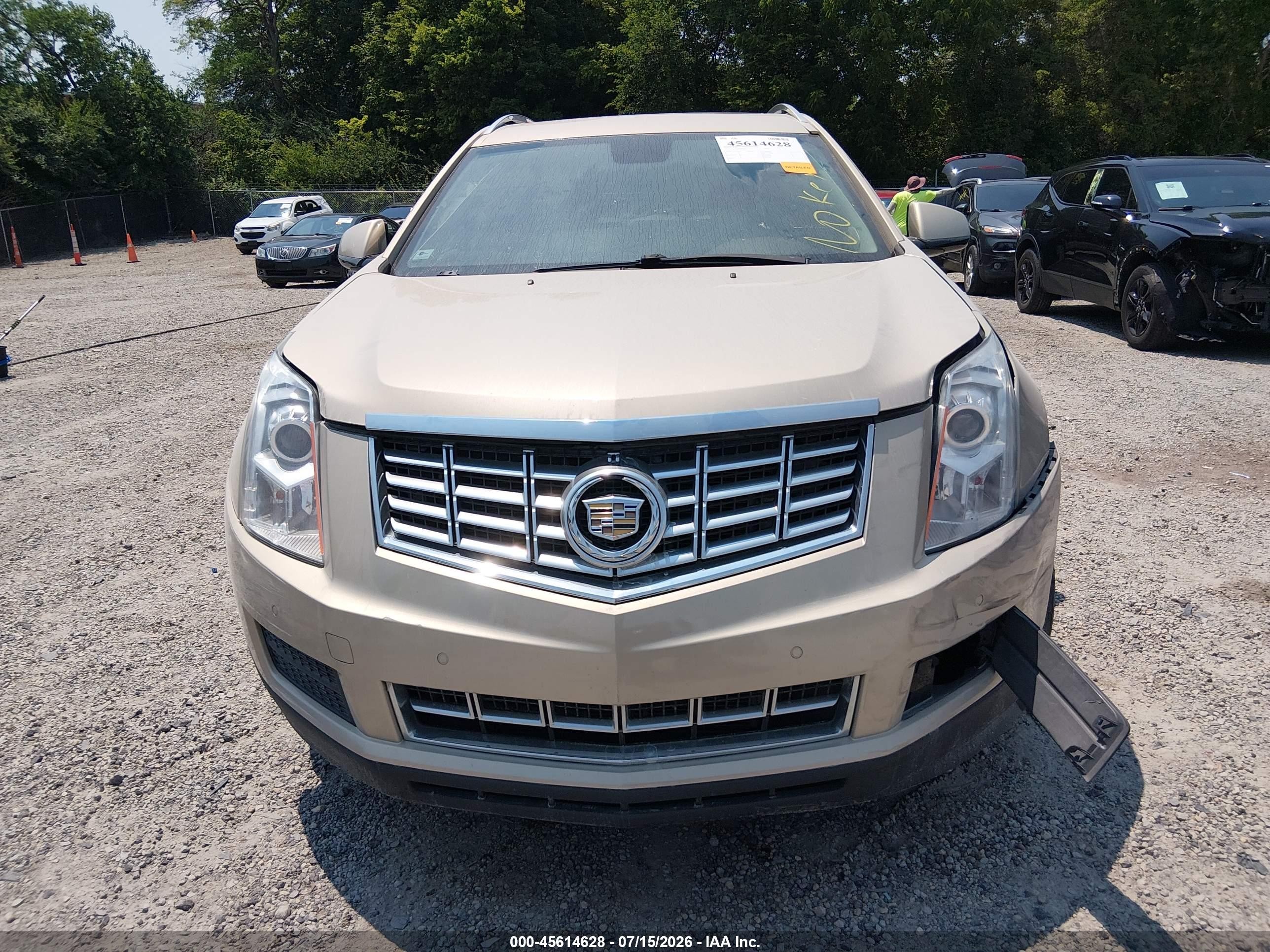 2011 Cadillac Srx Luxury Collection Champagne vin: 3GYFNDEYXBS528961