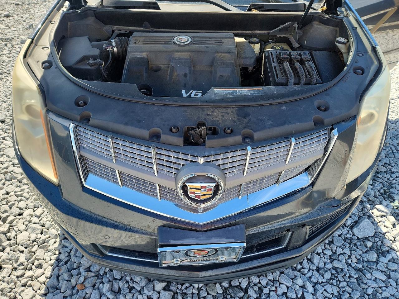 2011 Cadillac Srx Luxury Collection Серый vin: 3GYFNDEYXBS535019