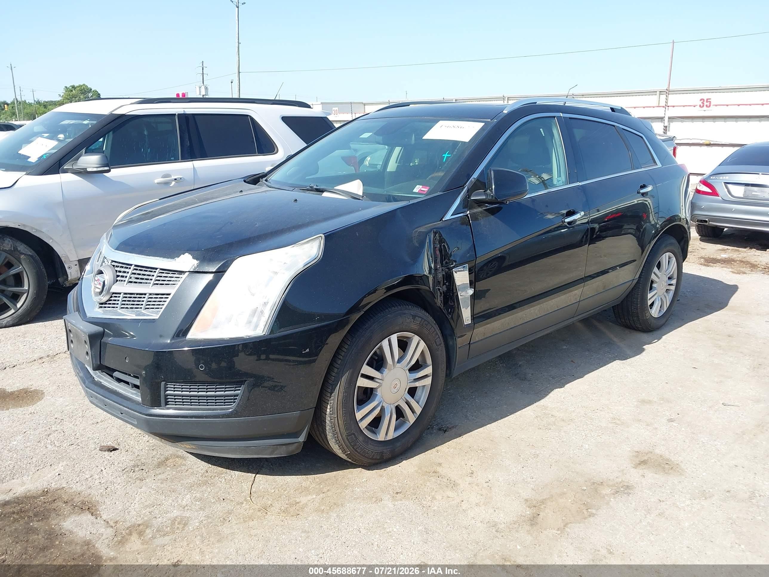 2011 Cadillac Srx Luxury Collection Black vin: 3GYFNDEYXBS666371