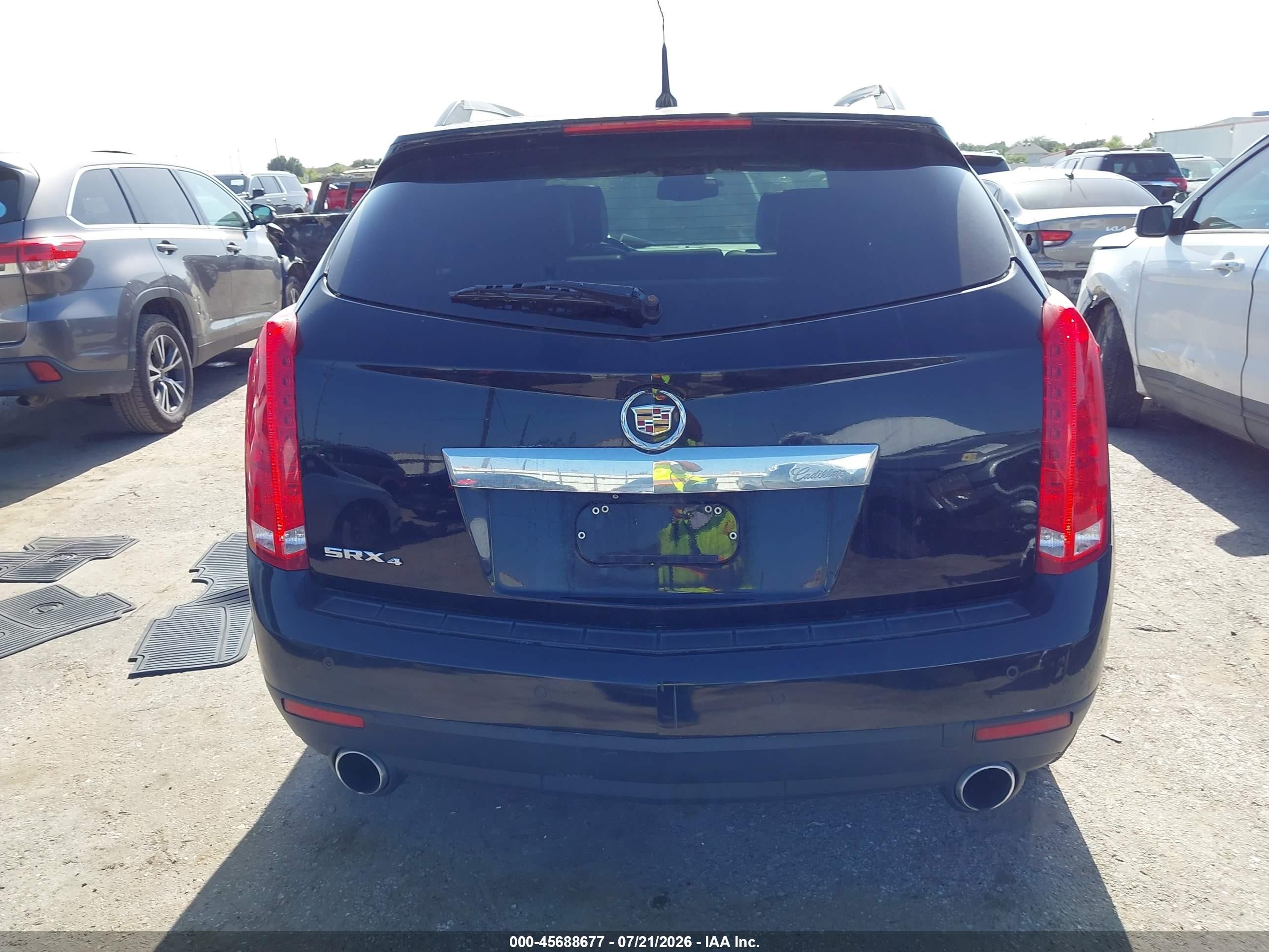 2011 Cadillac Srx Luxury Collection Black vin: 3GYFNDEYXBS666371