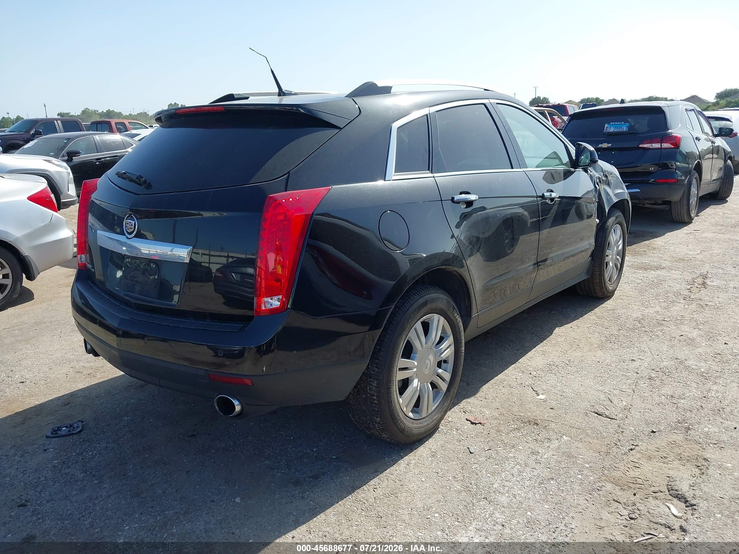 2011 Cadillac Srx Luxury Collection Black vin: 3GYFNDEYXBS666371