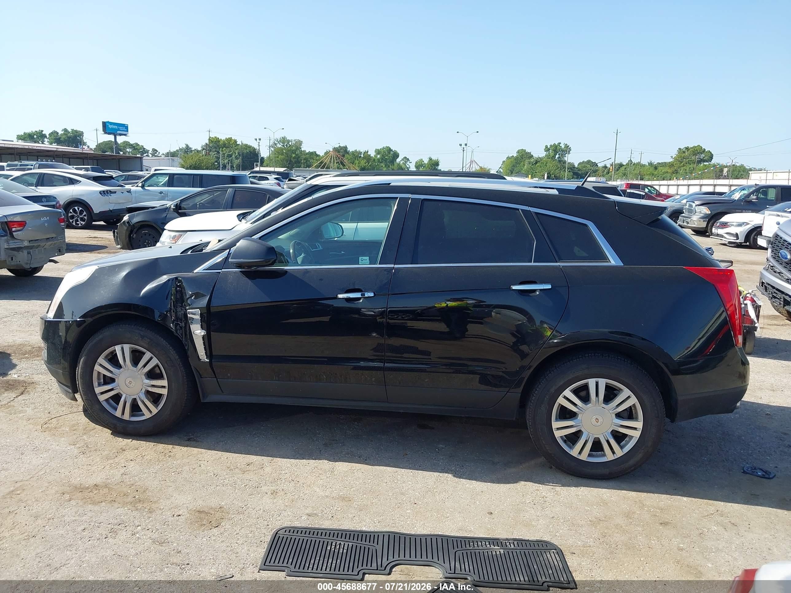 2011 Cadillac Srx Luxury Collection Black vin: 3GYFNDEYXBS666371