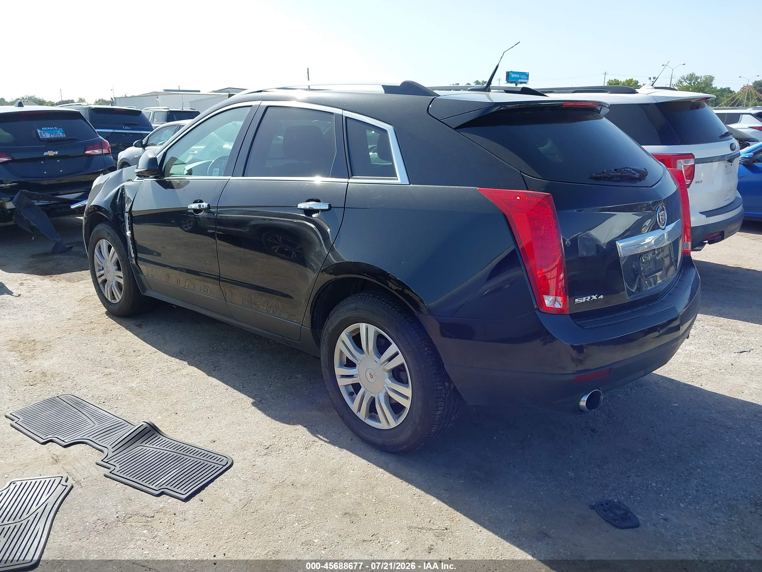 2011 Cadillac Srx Luxury Collection Black vin: 3GYFNDEYXBS666371
