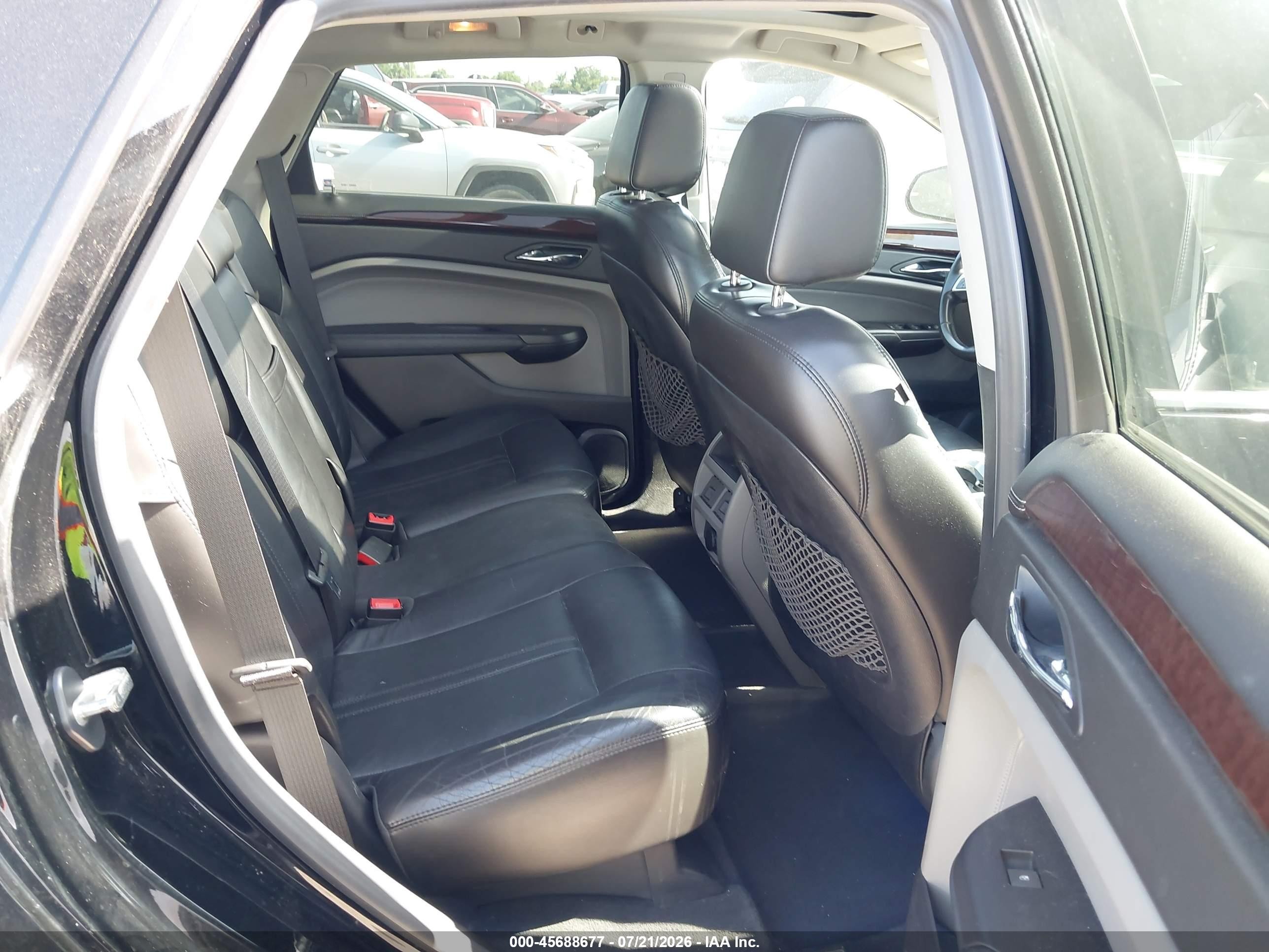 2011 Cadillac Srx Luxury Collection Black vin: 3GYFNDEYXBS666371